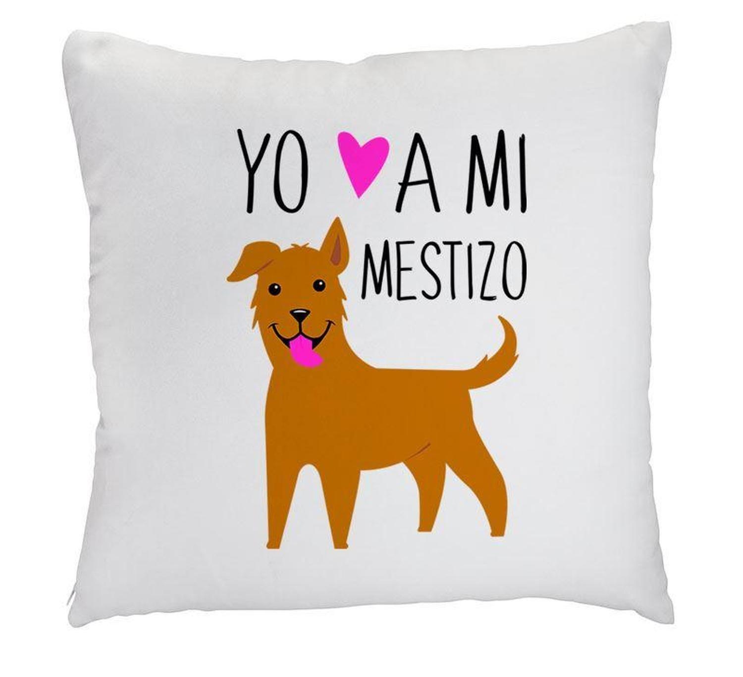 Cojín - Mestizo negro-1