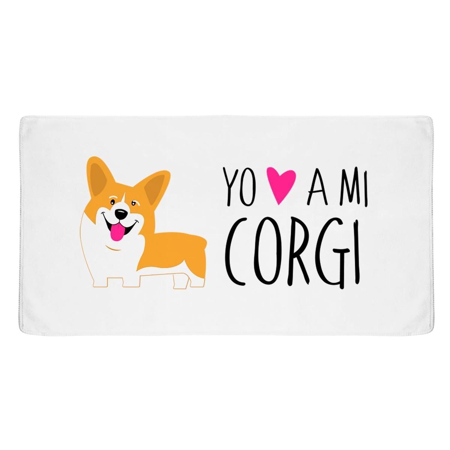 Toalla Deportiva de mano - Microfibra - Corgi-0