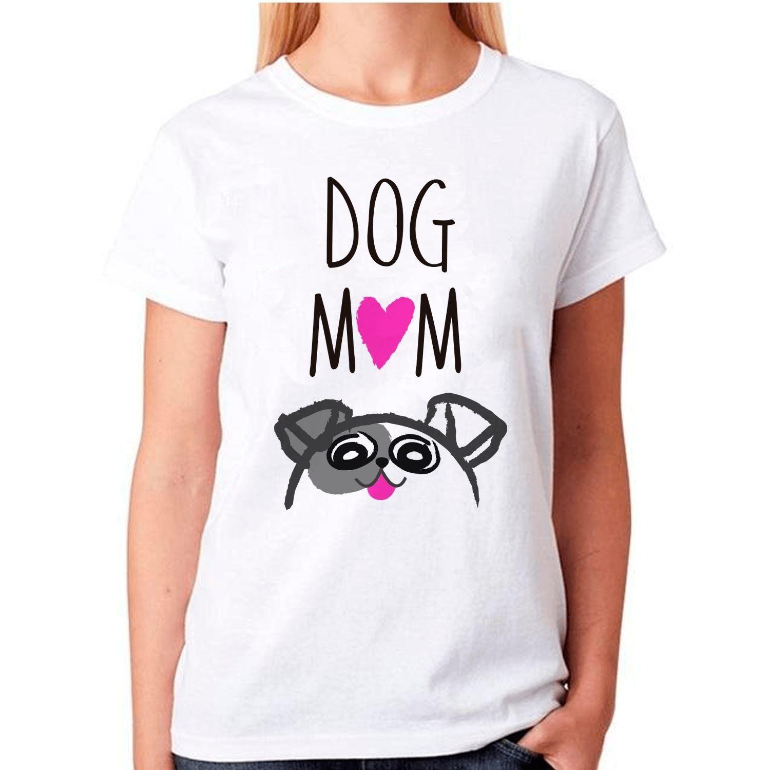 Polera Sport Mujer manga corta - Dog Mom-0