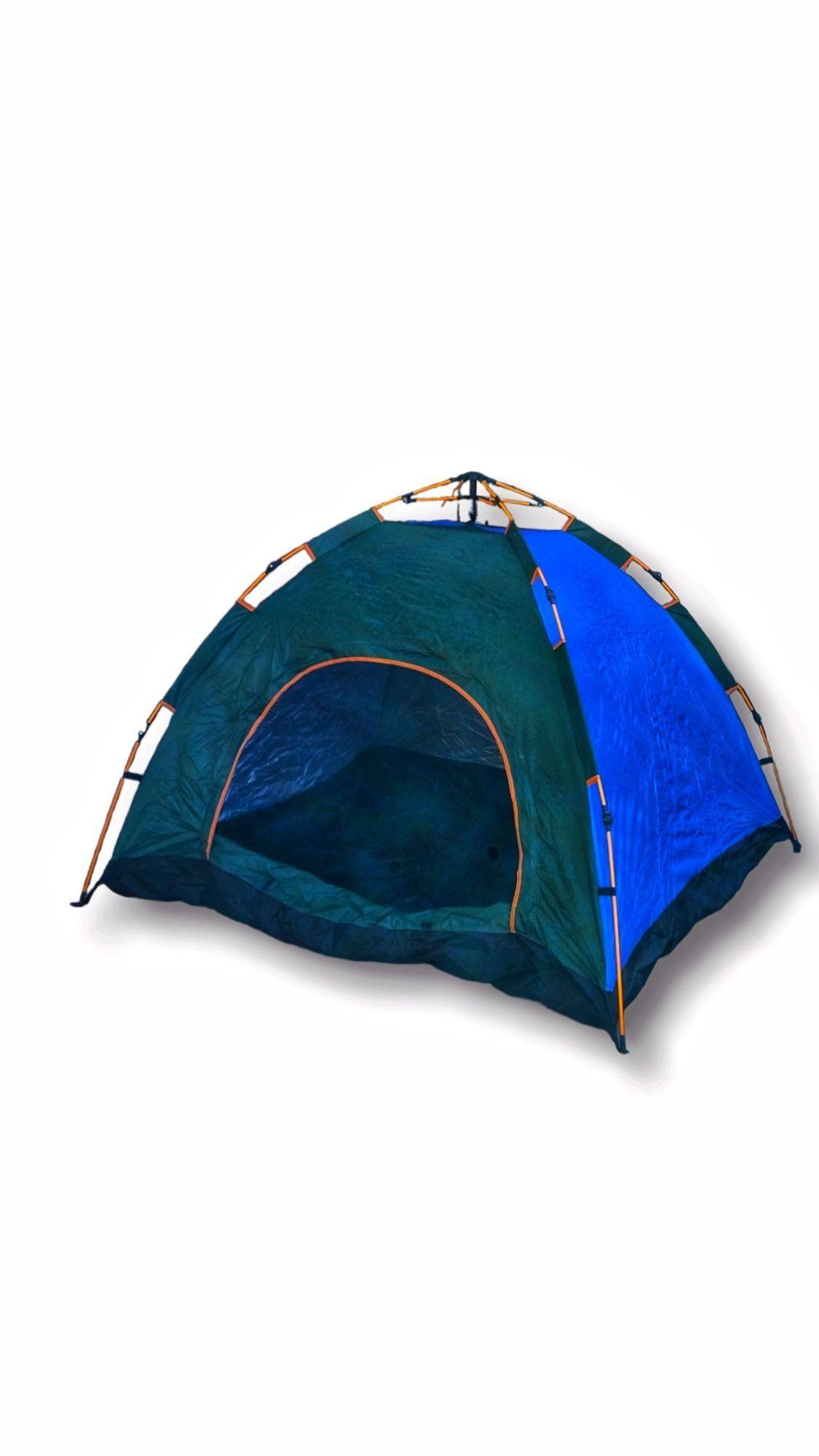 Carpa Para Camping 4 Personas Multicam Militar Aut-0