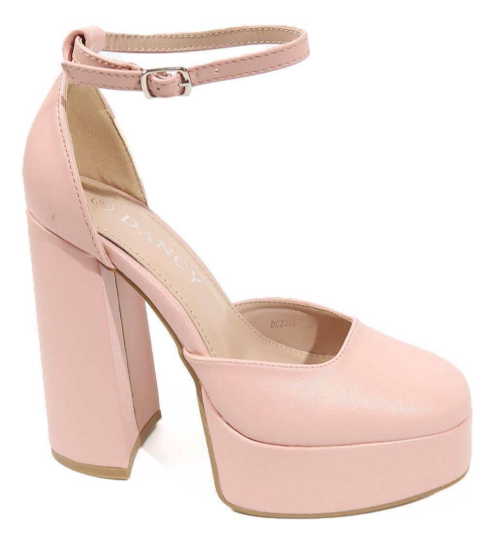 Tacon Alto Cerrado Colores Varios Cuero - Dancy Shoes-0