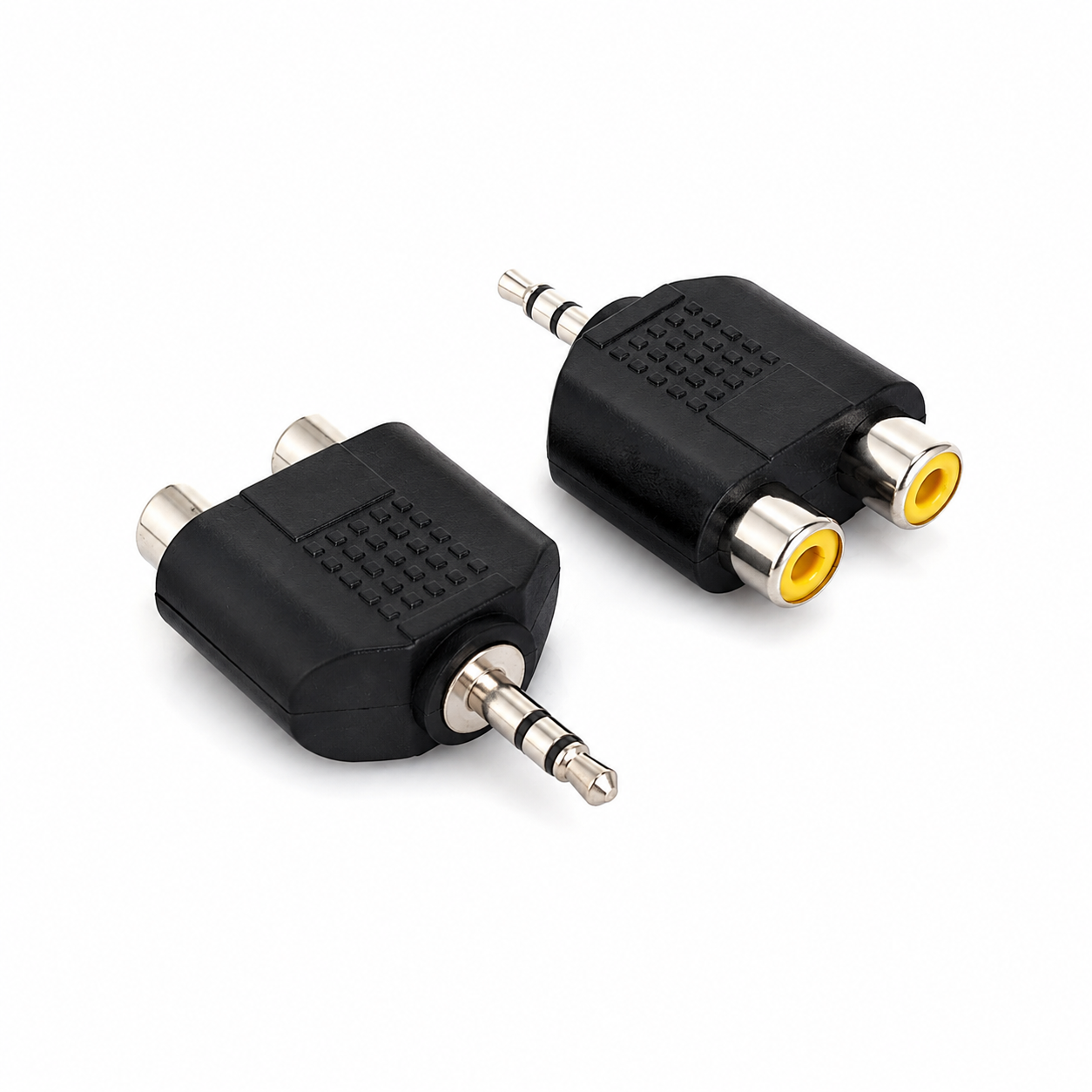 Adaptador Plus 3.5 A 2 Rca-H-3