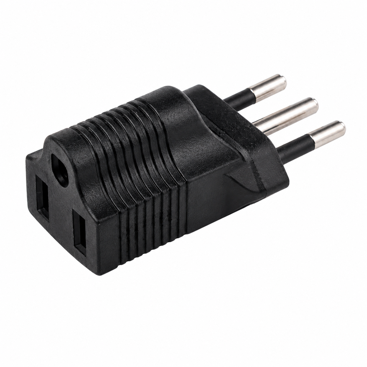 Enchufe Adaptador American A Italia Con Goma-2