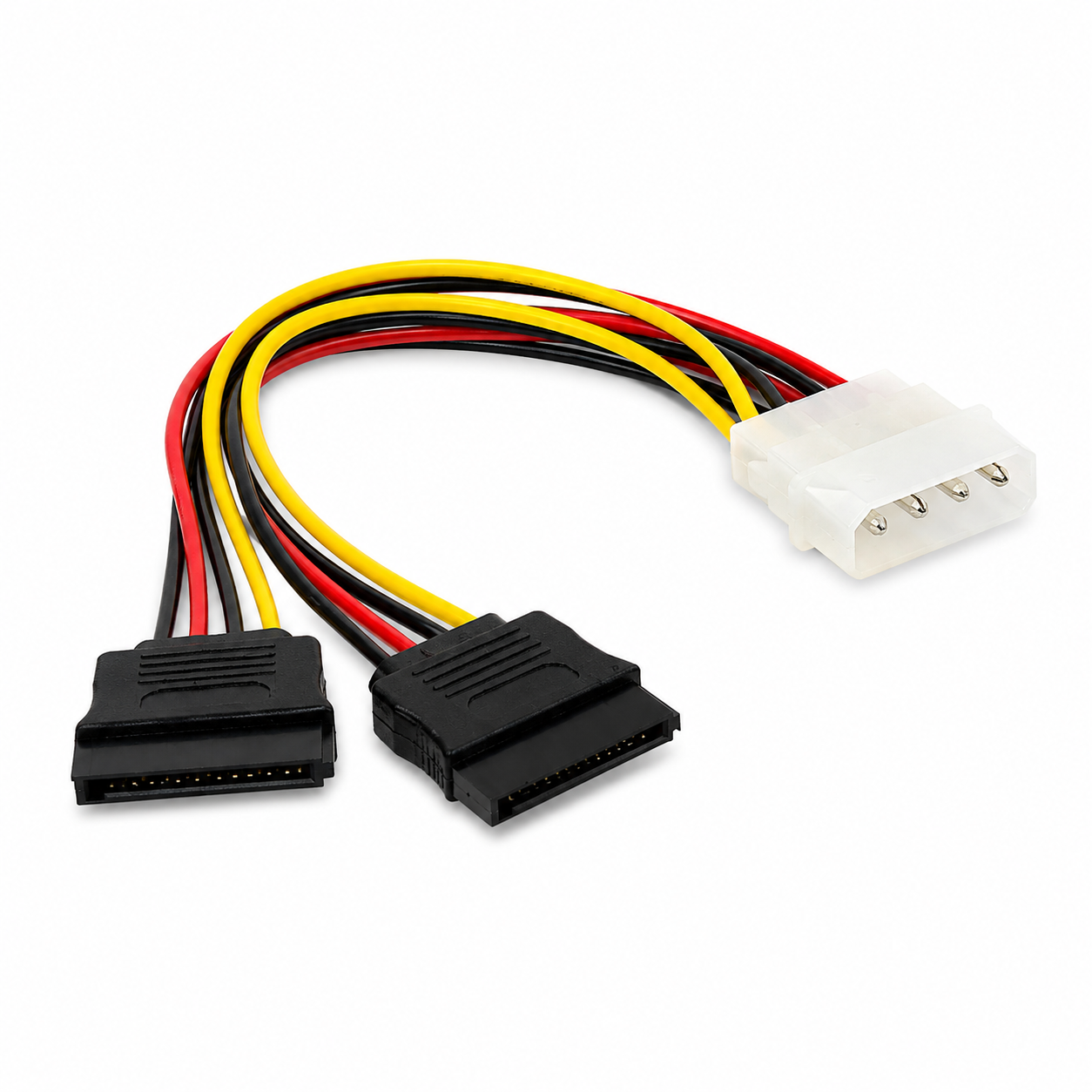 Cable Poder Doble Sata A Ide Molex-3