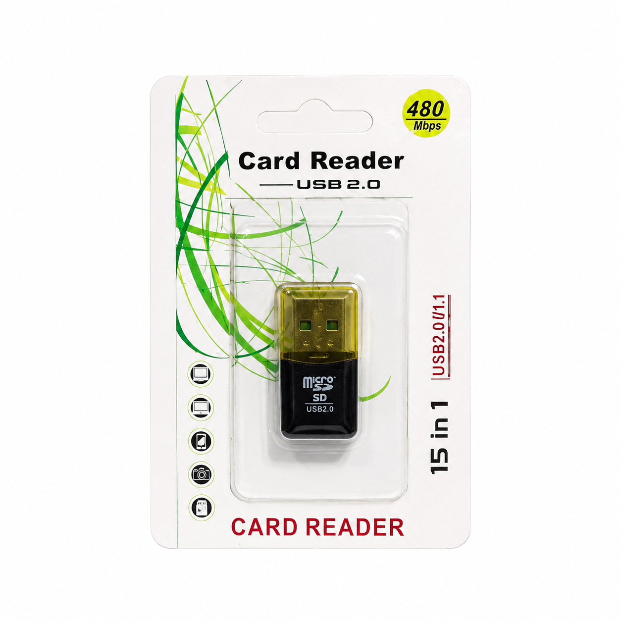 Lector De Memoria Micro Sd Modelo 2.0-2