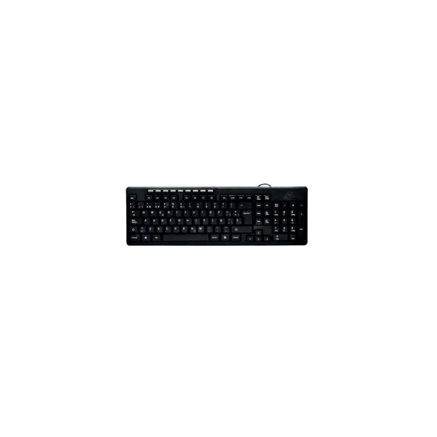 Teclado USB Color Negro-1