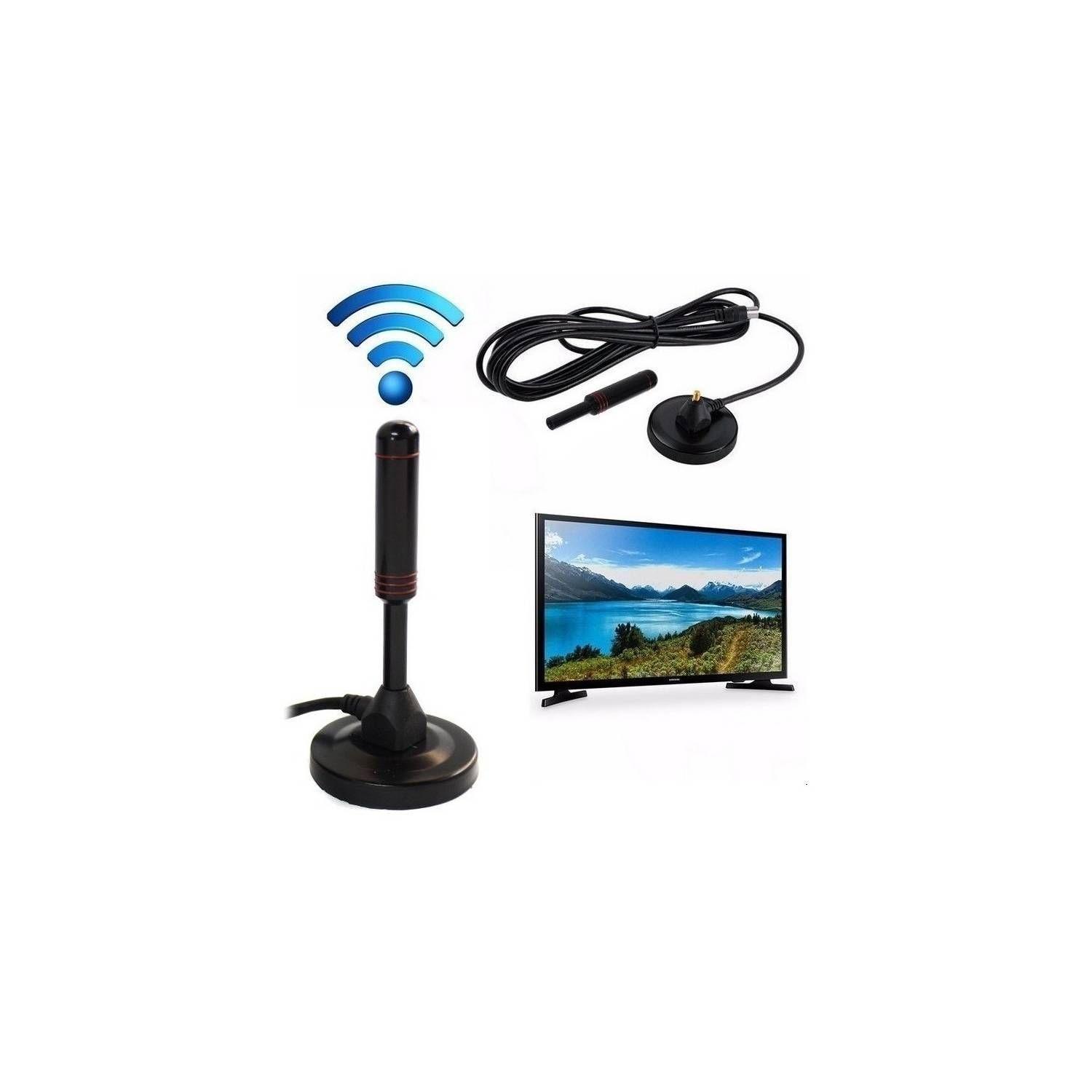 Antena Tv Digital Hd Con Iman Interior Exterior-0