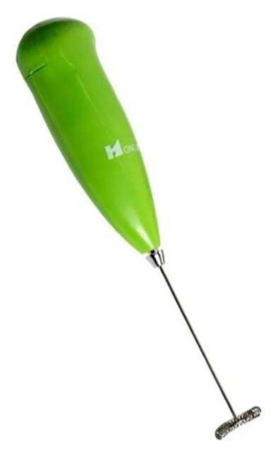 Batidor Cafe Y Espumador Leche Mini Portatil Manual Bebida colores variados.-0