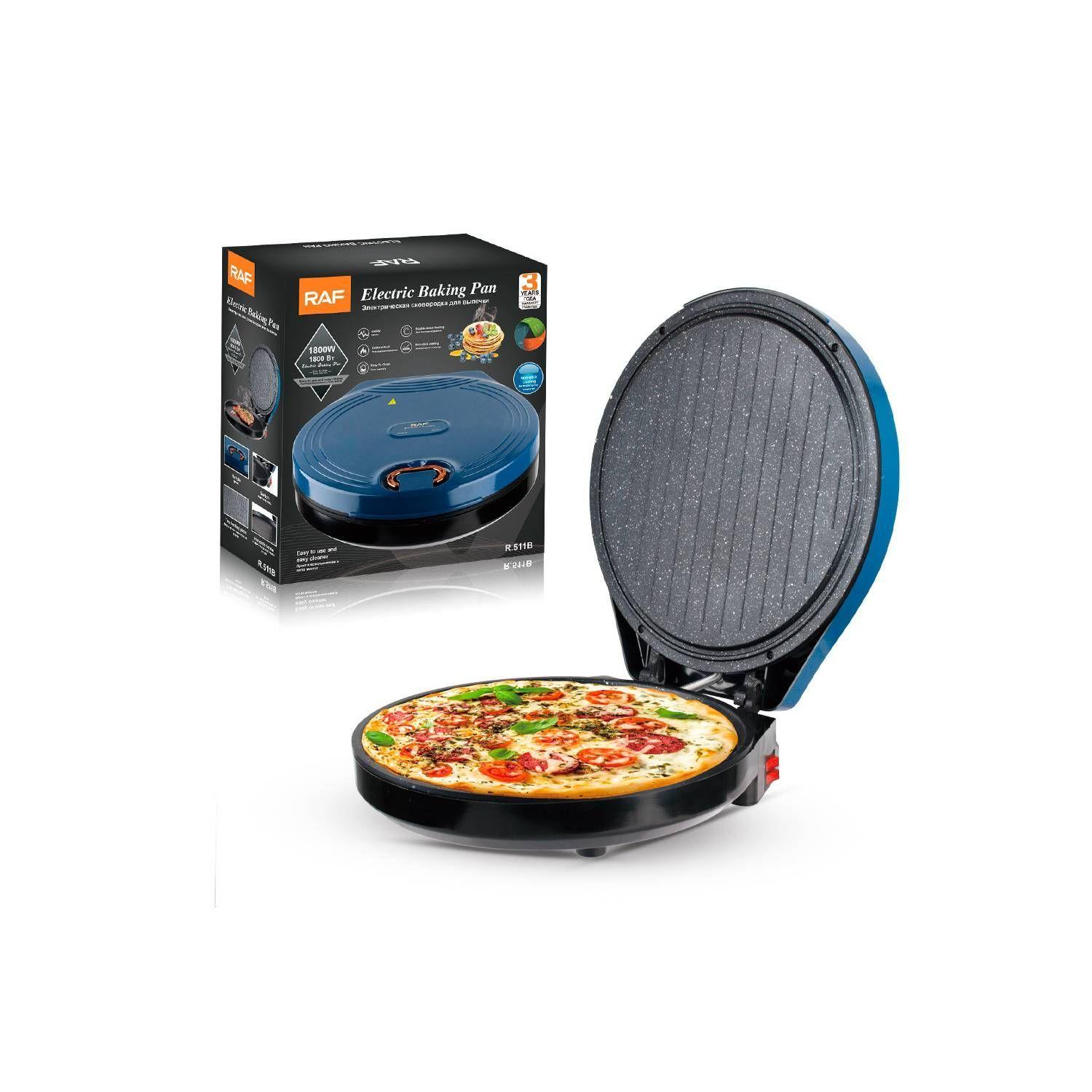 Horno Sarten Doble Eléctrico Multiuso Pizza Panquequera Pan-0
