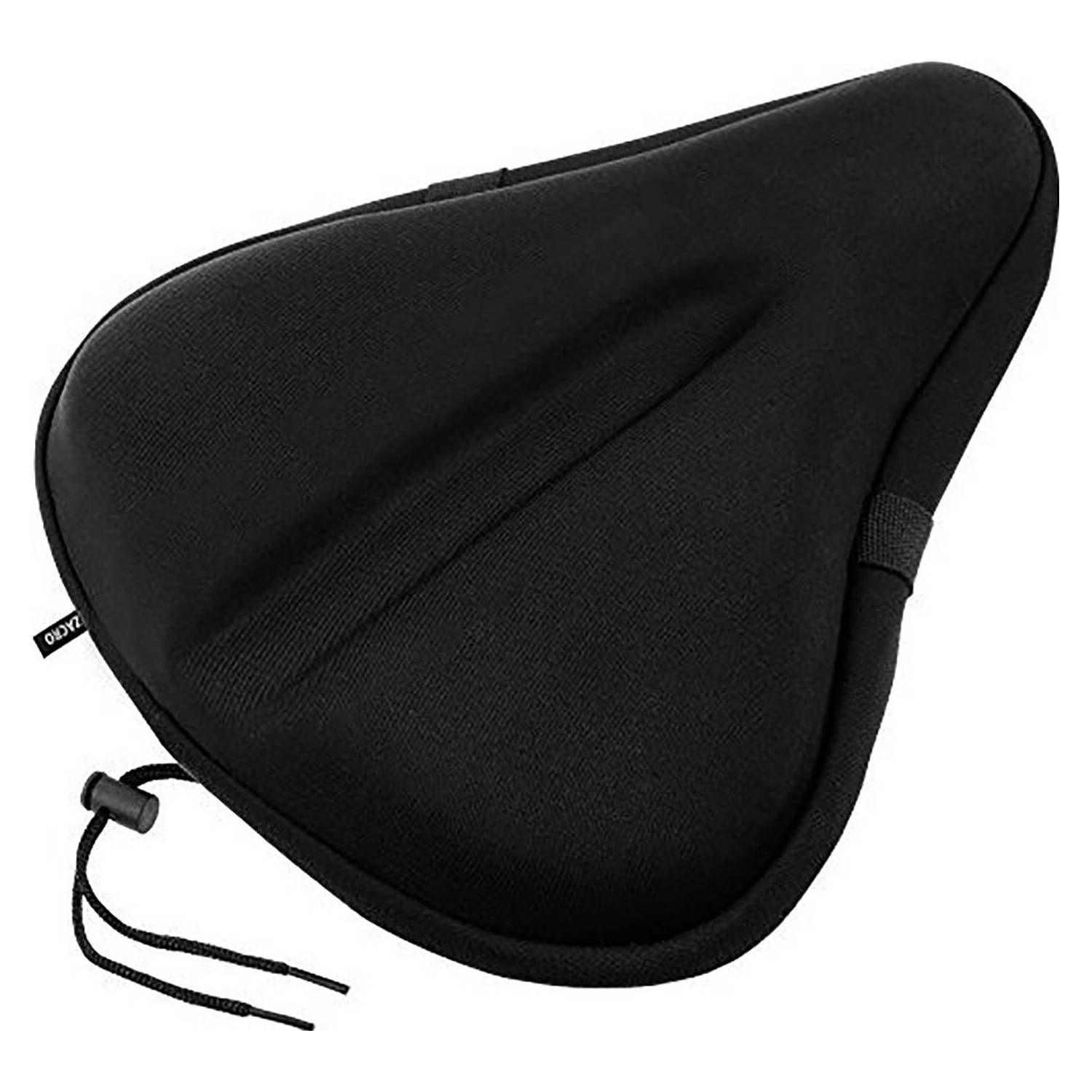 Asiento de Gel para Bicicleta Zacro Negro-0
