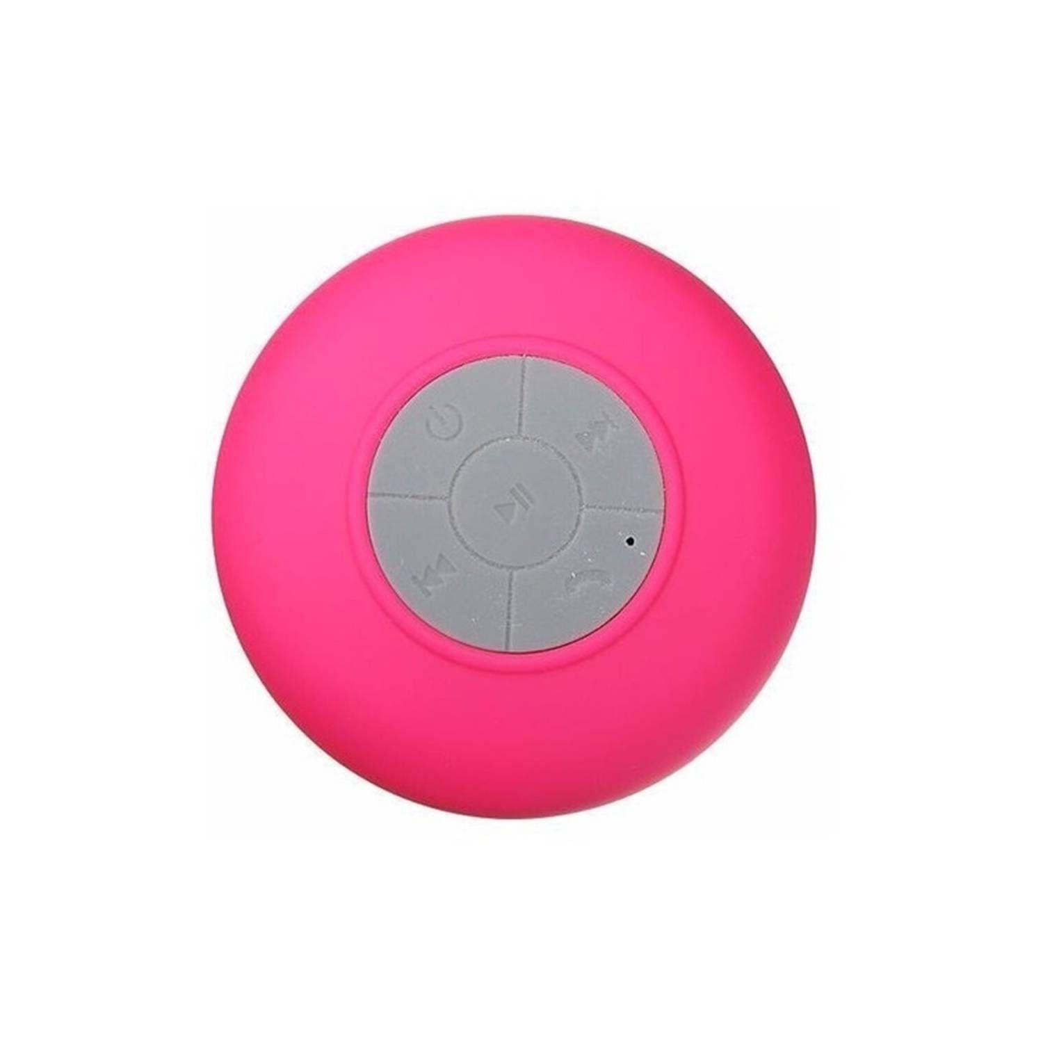 Parlante Acuático Bluetooth Micrófono color Fucsia-0