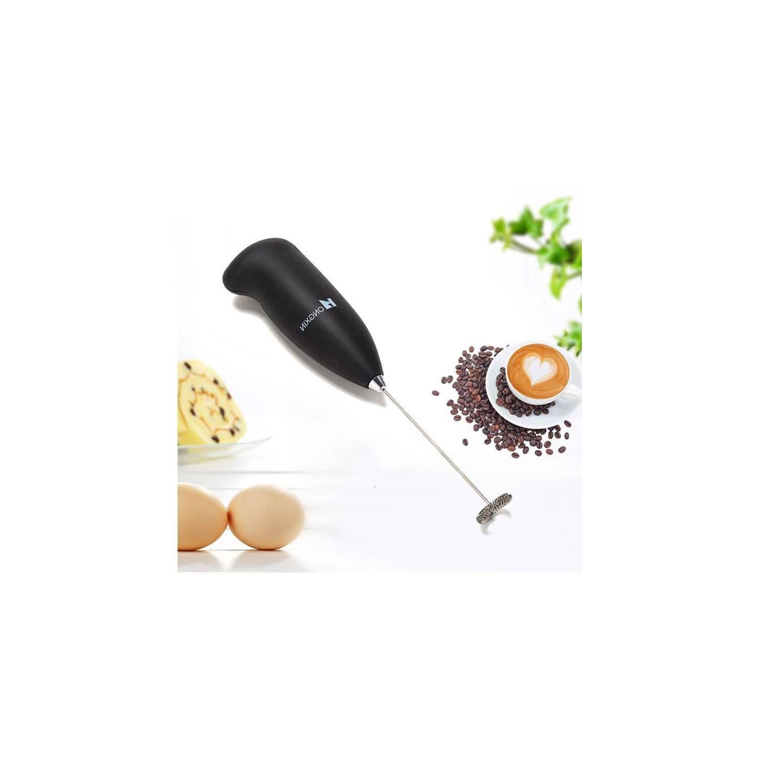 Mini Batidor Revolvedor De Cafe Espuma Leche-0