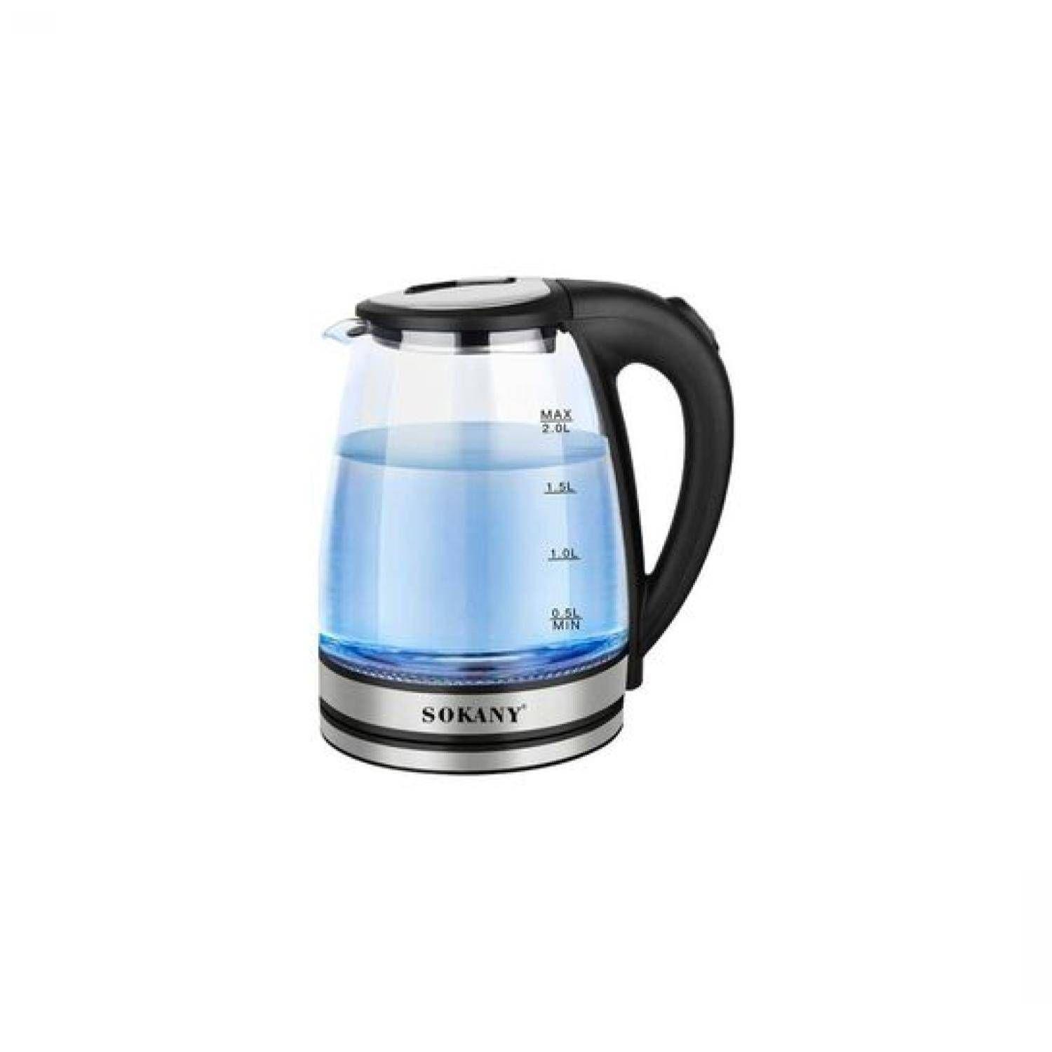 Hervidor de Agua Electrico Tetera 2 Litros-0