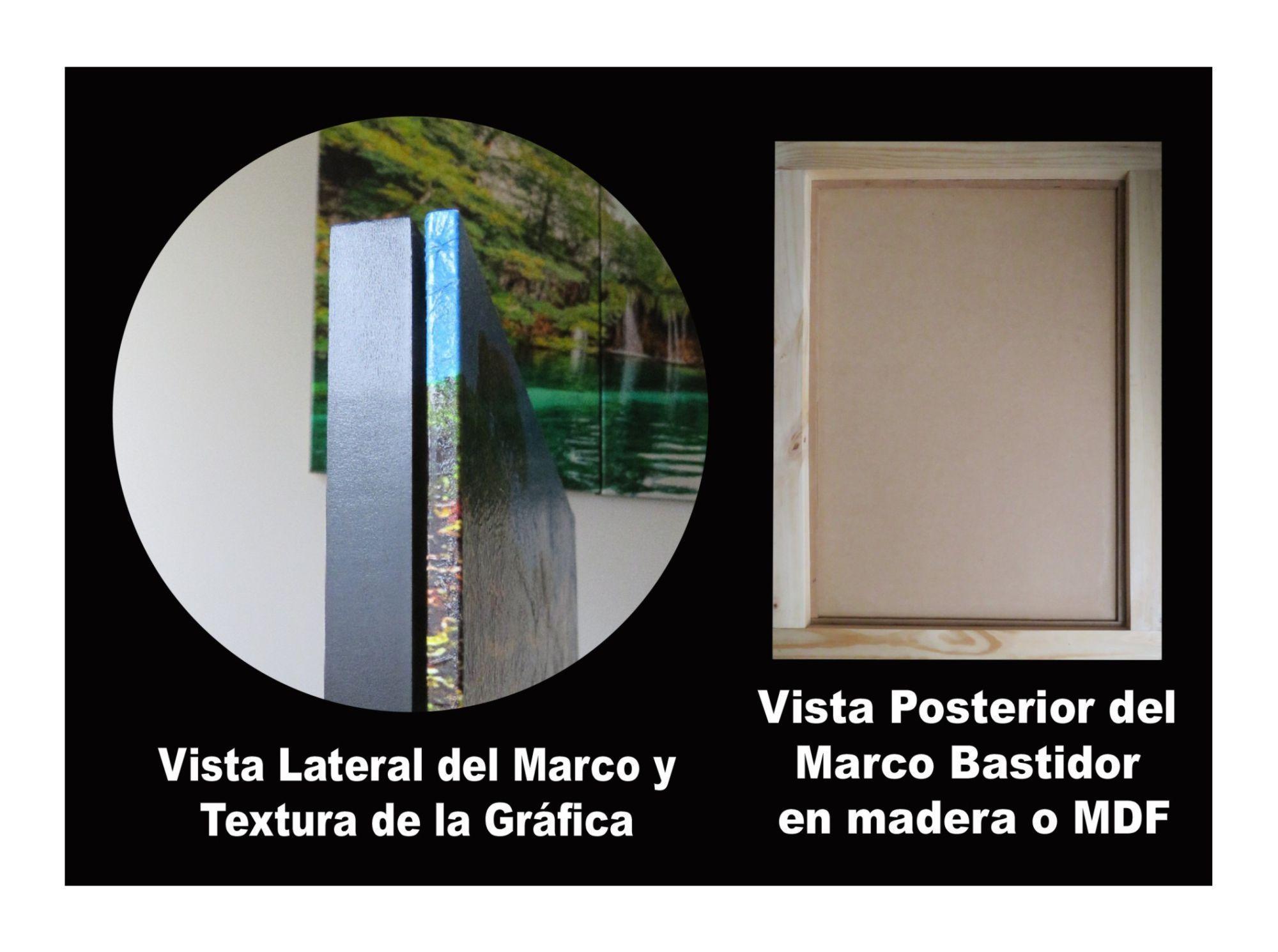 Cuadro Decorativo Tren Expreso Vapor Veloz 50x70-3