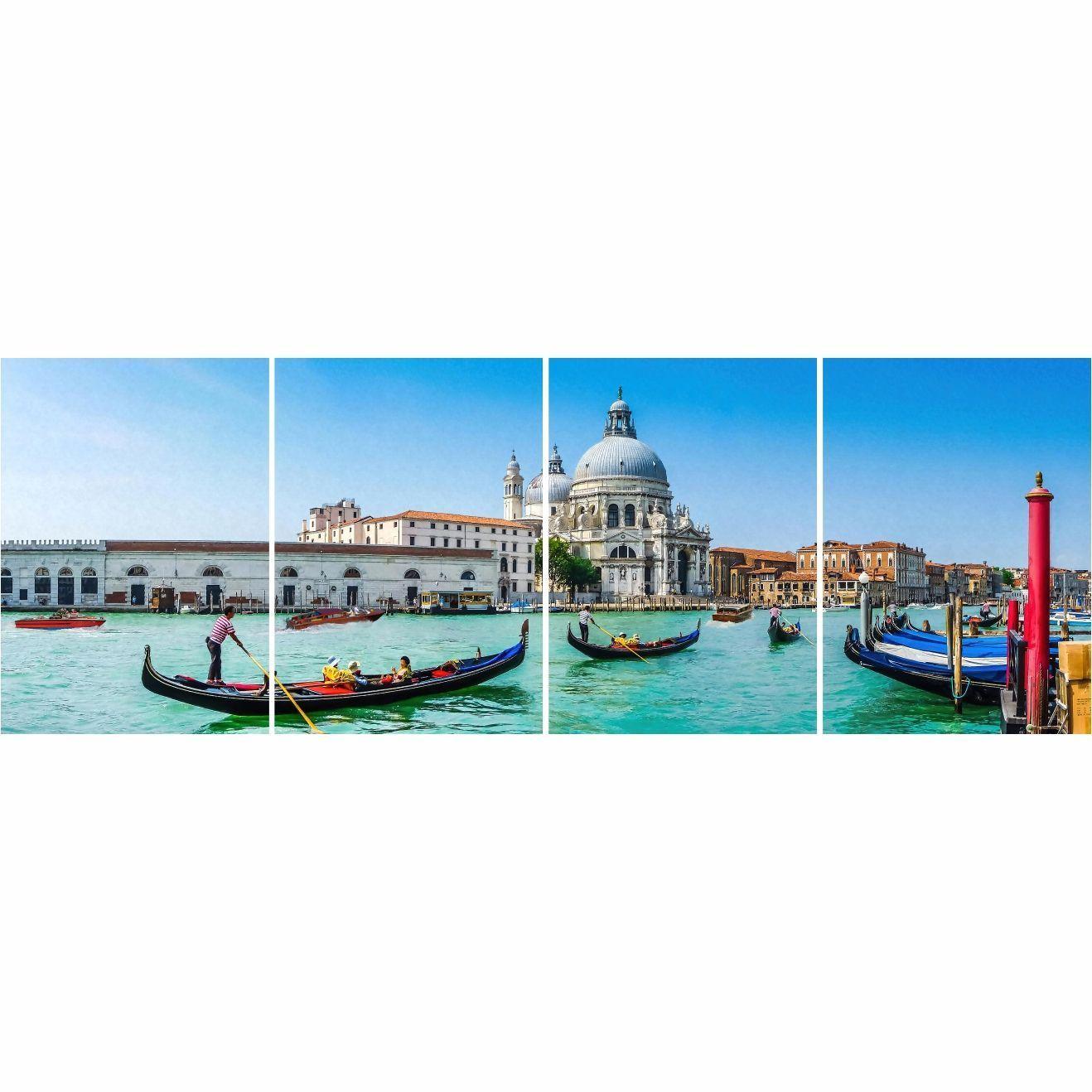 Cuadro Deco Paisaje Espacio y Movimiento Venecia-2