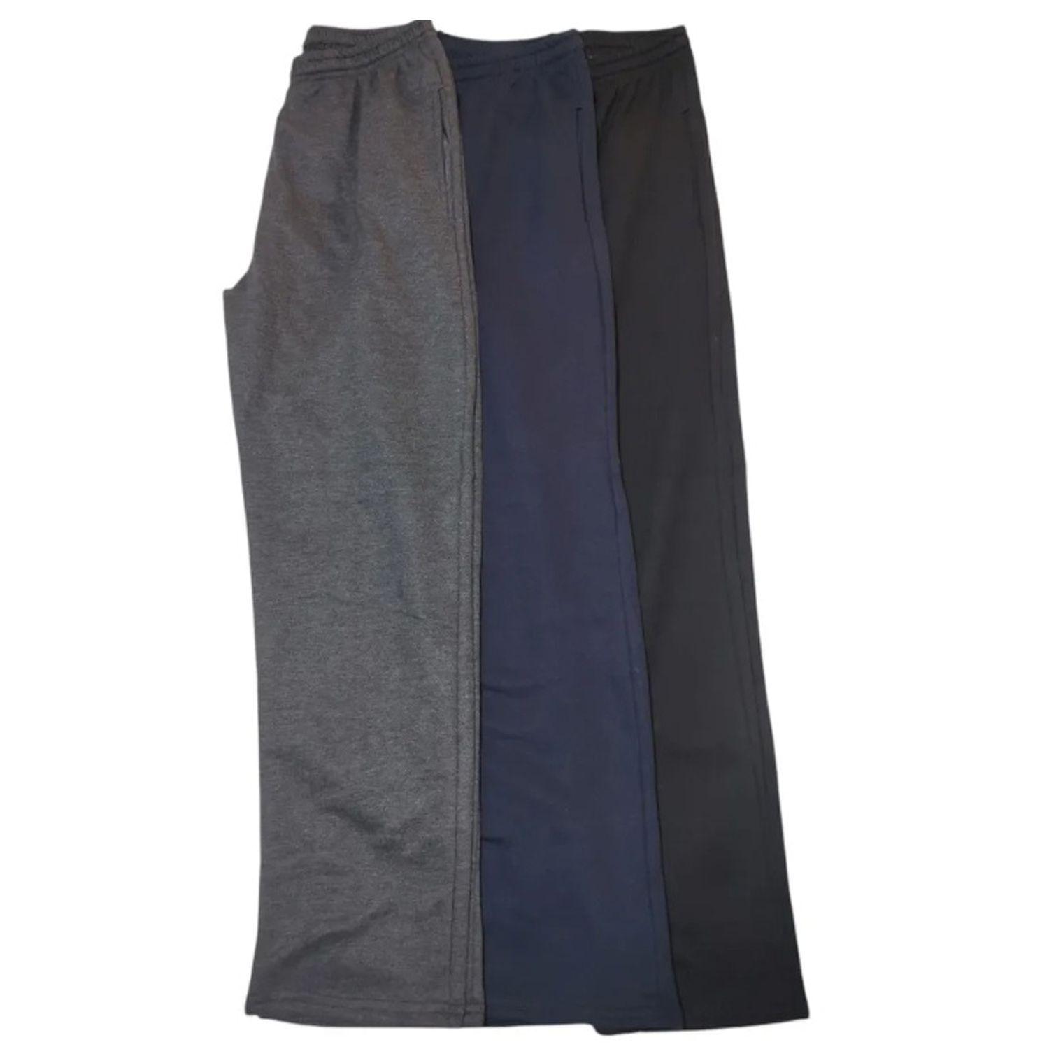 Pantalón de Buzo Recto Hombre 100% Algodón Confección Nacional-1