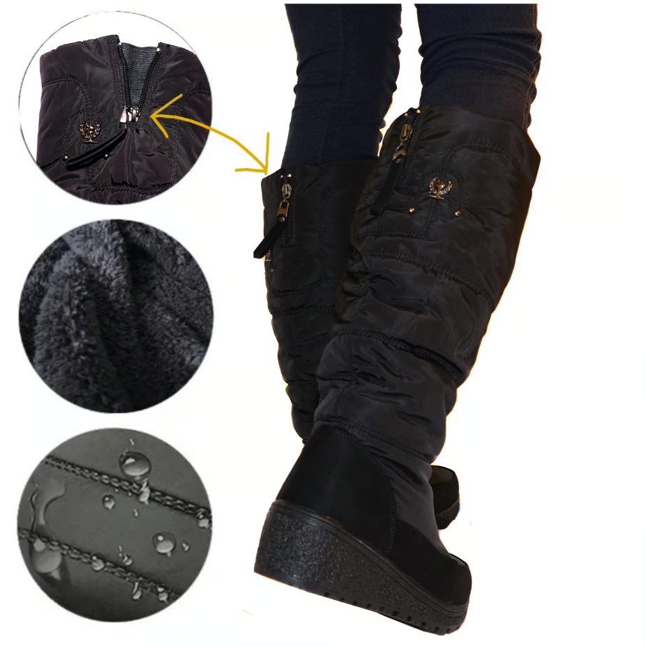 Botas impermeables forradas por dentro con chiporro-3