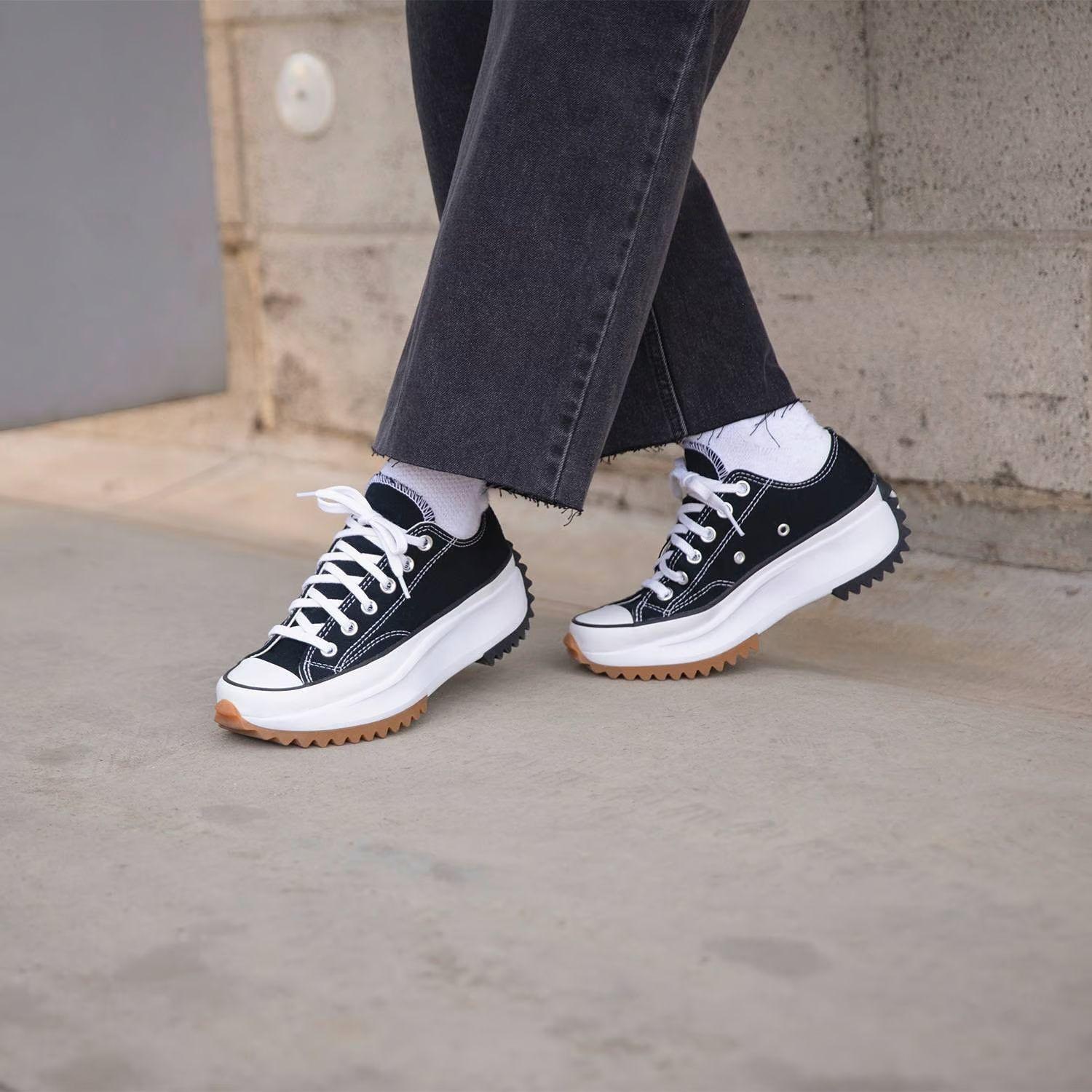 Zapatillas Lona Plataforma Run Mujer Urbanas -7
