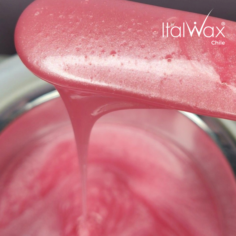 Cera Depilatoria Elástica Italwax Top Line Pink Pearl Piel Sensible-2