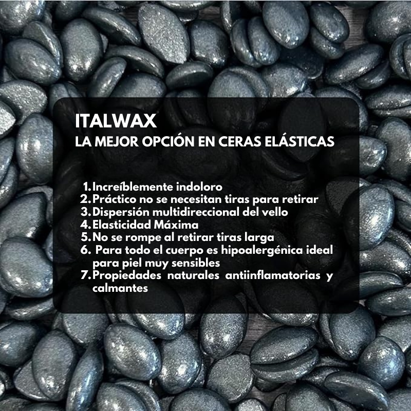 Cera Depilatoria Elástica Italwax para Cuerpo Pour Homme Hombre-2