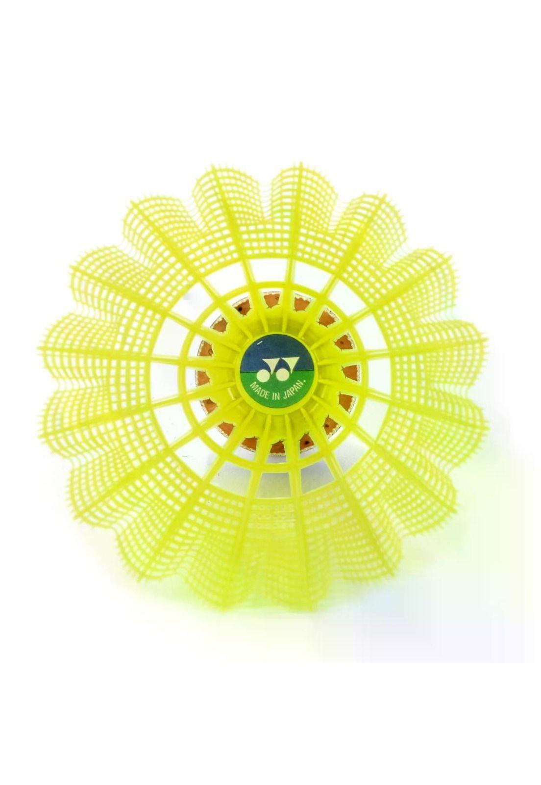 Plumilla Badminton MAVIS 2000 Amarilla - Medium/Azul-2