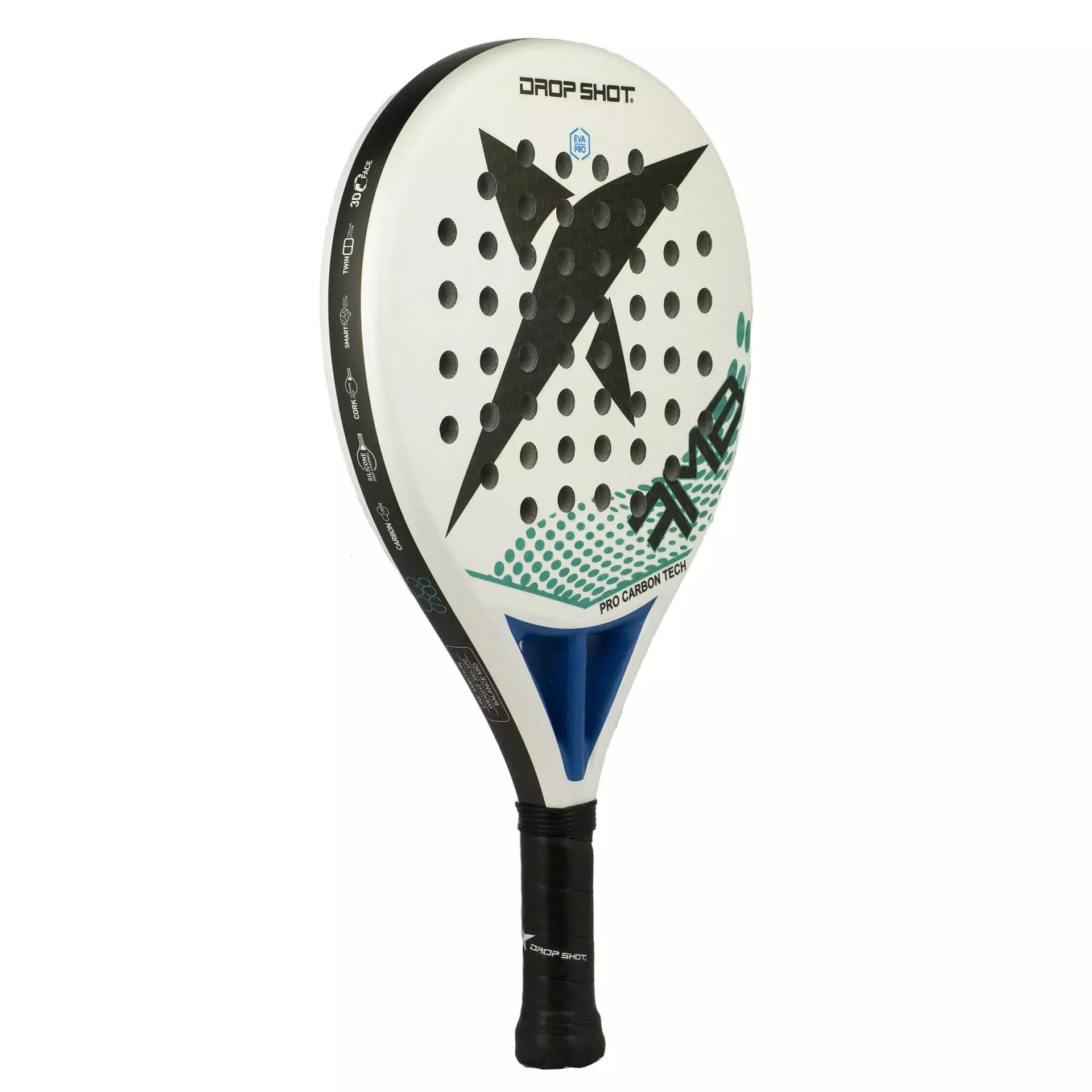 Pala Pádel Drop Shot Pro Carbon Tech-4