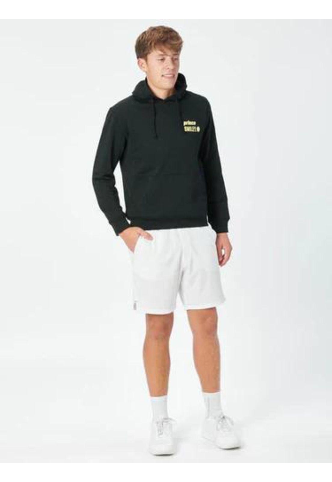 Polerón Prince x Smiley Icon Hoodie Hombre Negro-2