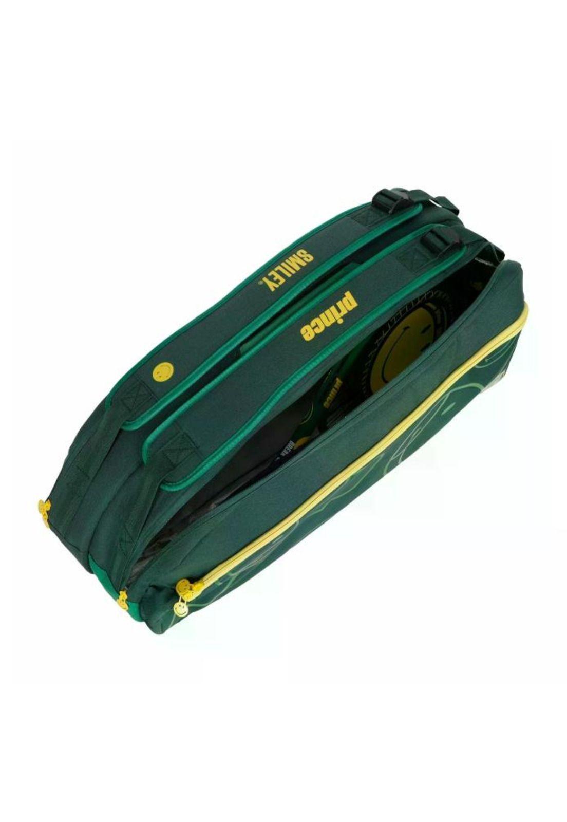 BOLSO Tenis Prince TOUR 2 COMP SMILEY GREEN-2