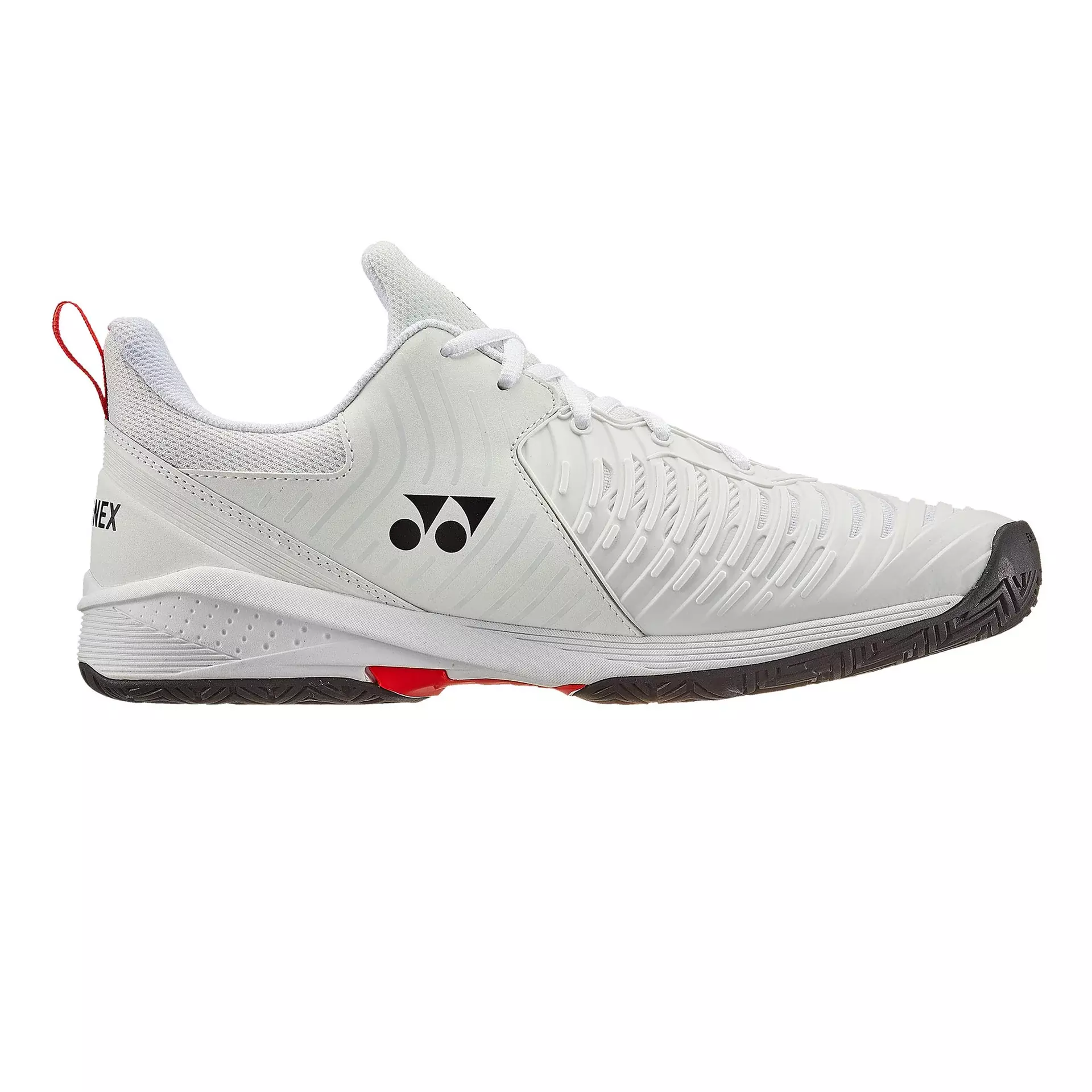Zapatilla Tenis Yonex Sonicage 3 Blanco/Rojo-2
