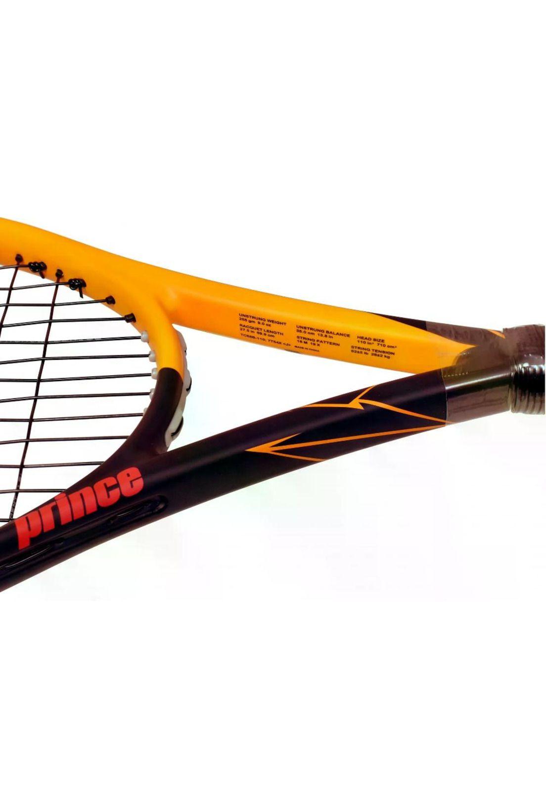 Raqueta Tenis Prince Bandit 110 Black Orange G2-3