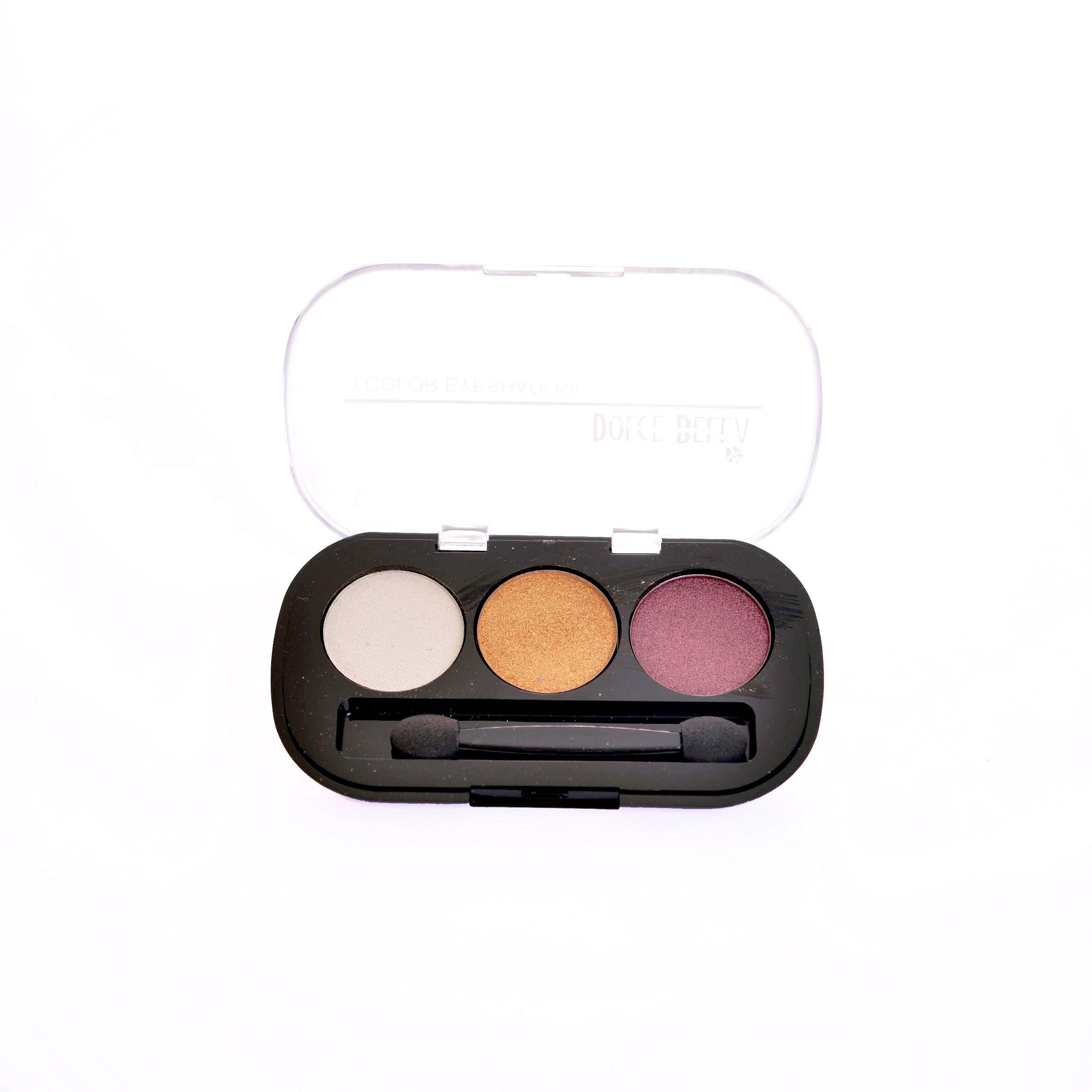 PALETA DE SOMBRAS 3 COLORES TONO 4 DOLCE BELLA-0