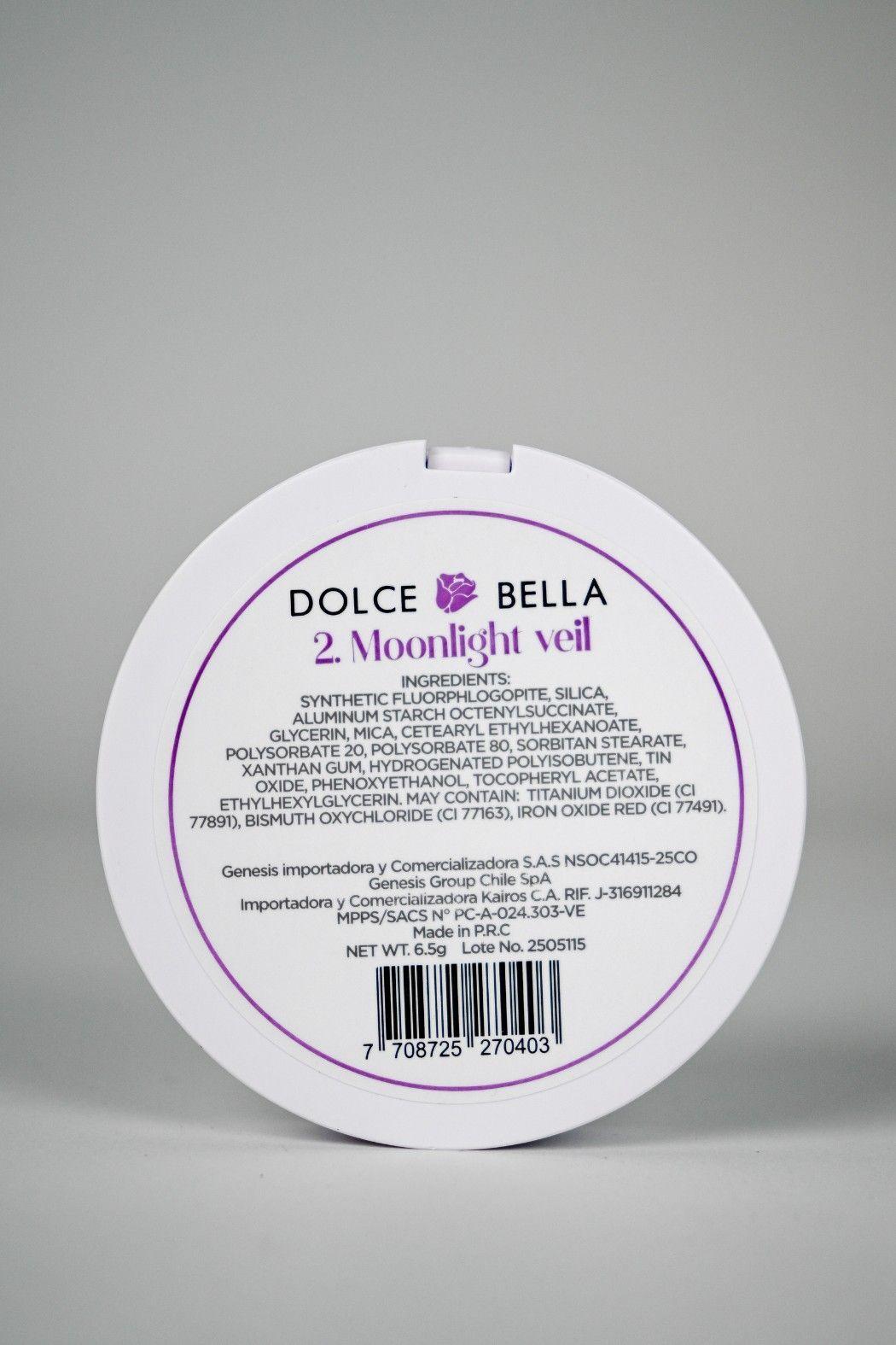 ILUMINADOR EN POLVO TONO 2 MONNLIGHT VEIL DOLCE BELLA-2