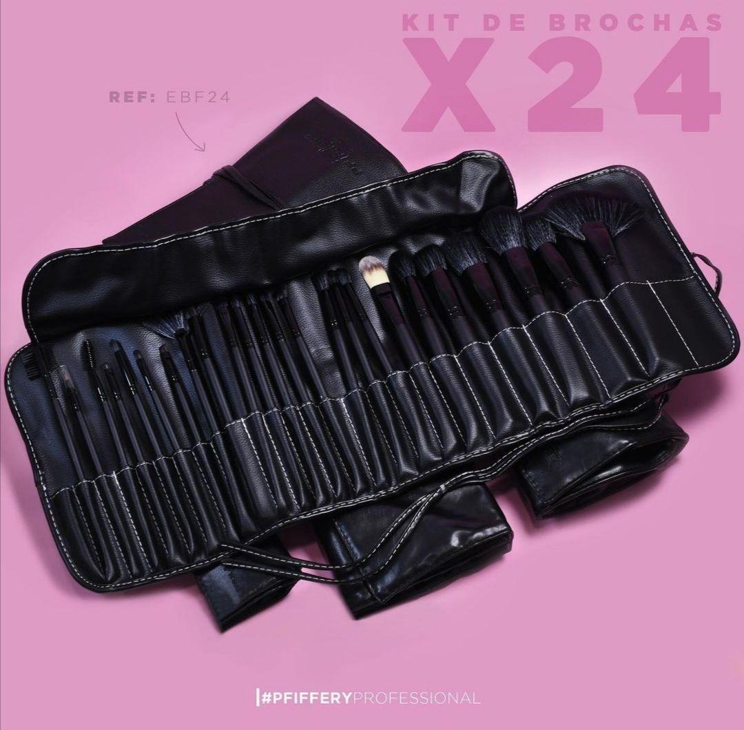 SET DE BROCHAS PROFESIONALES PARA MAQUILLAJE X24-2