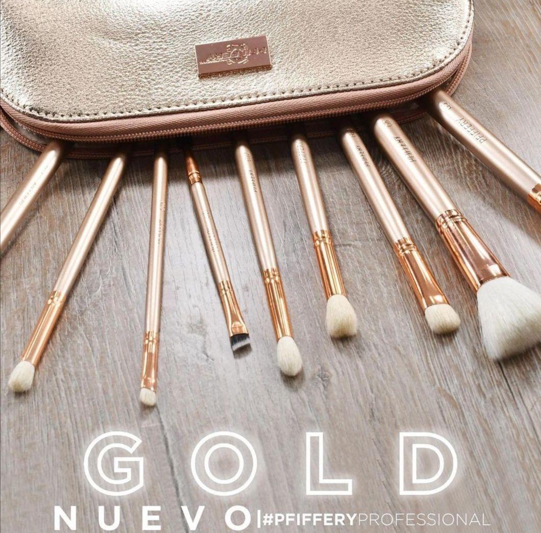 KIT GOLD DE BROCHAS PROFESIONALES PFIFFERY-3