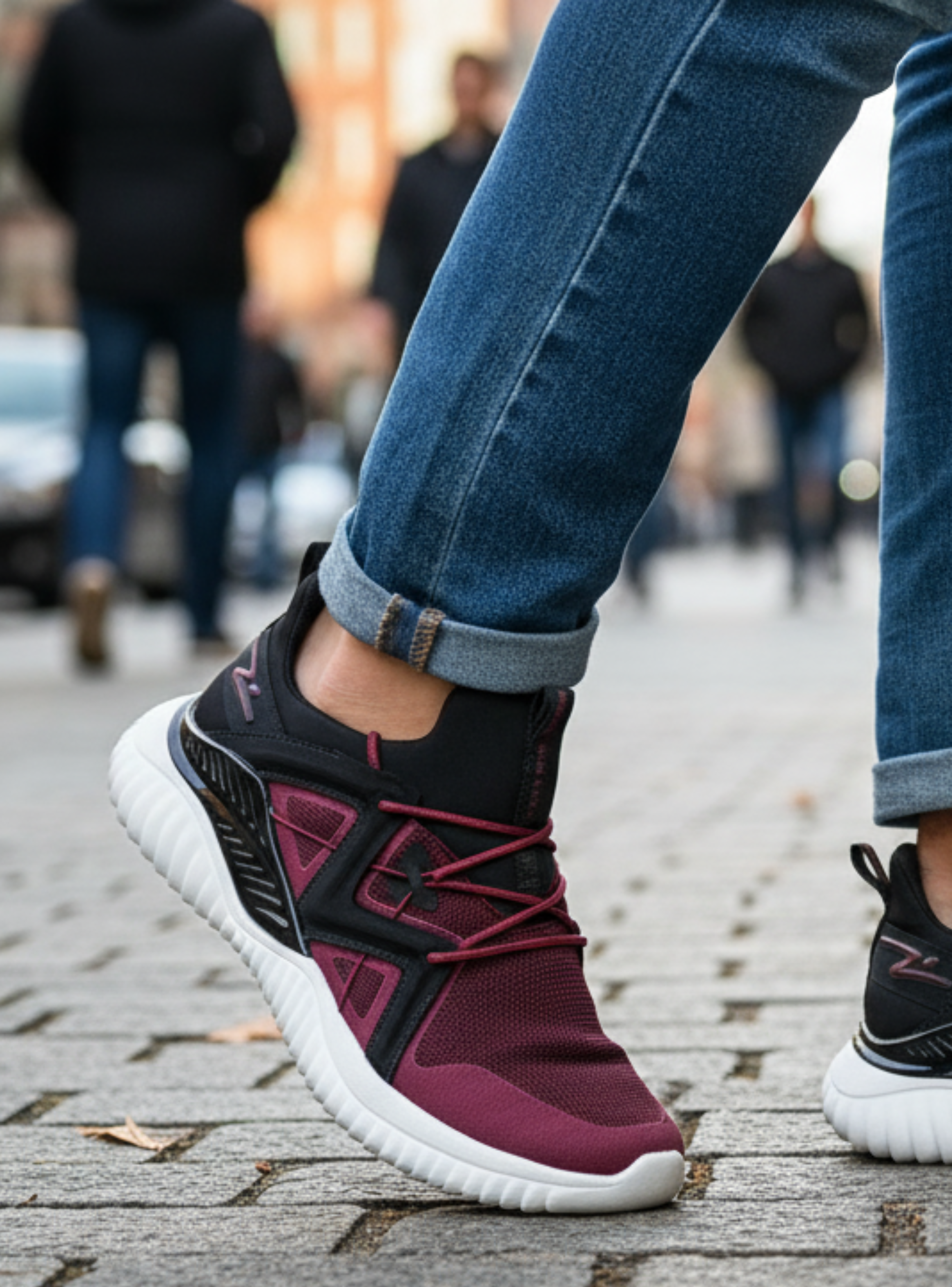 ZAPATILLA DEPORTIVA HOMBRE NEGRO BURDEO 9404.-2