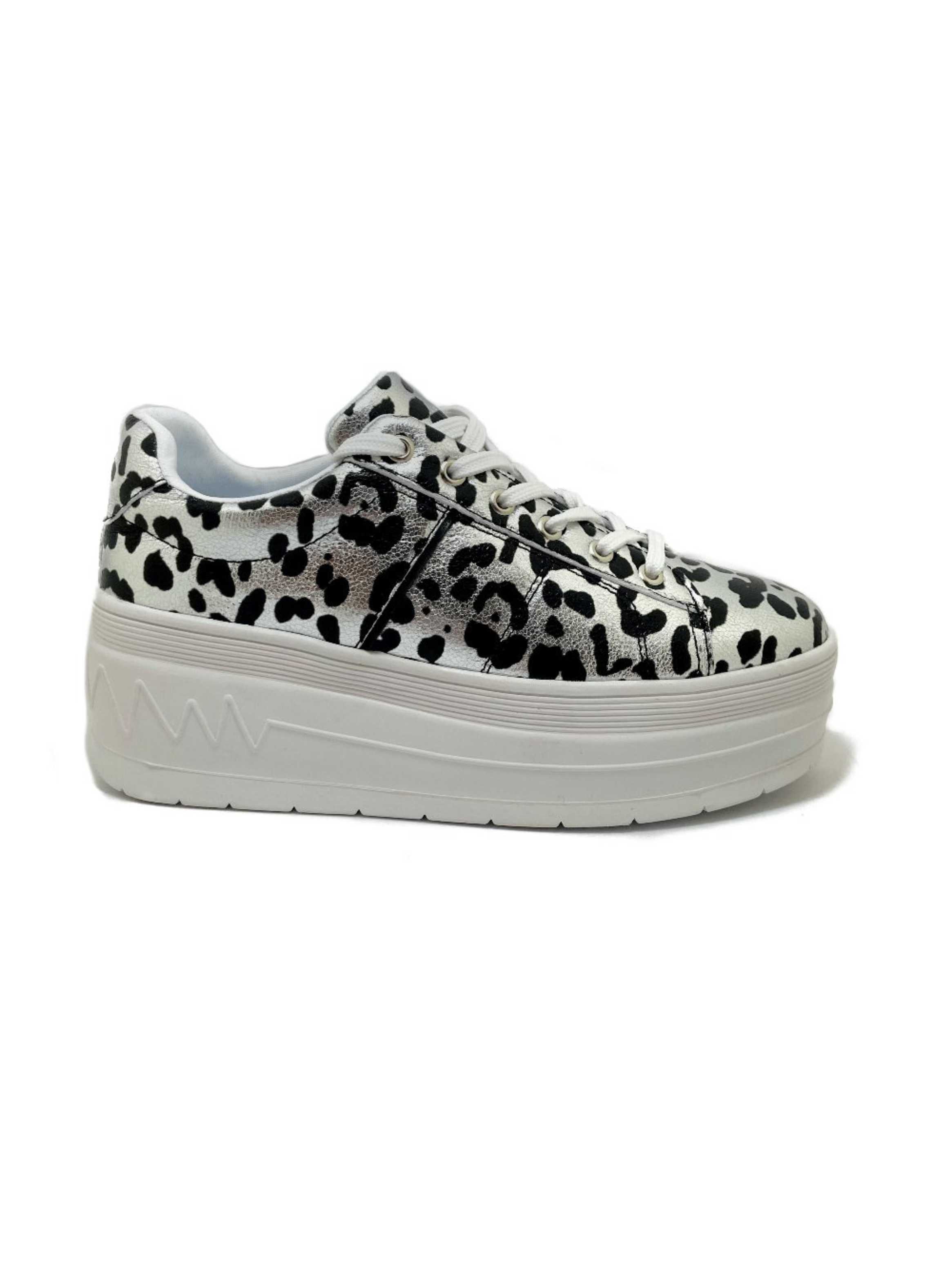 Zapatilla Cami Silver Print- MININAS-2