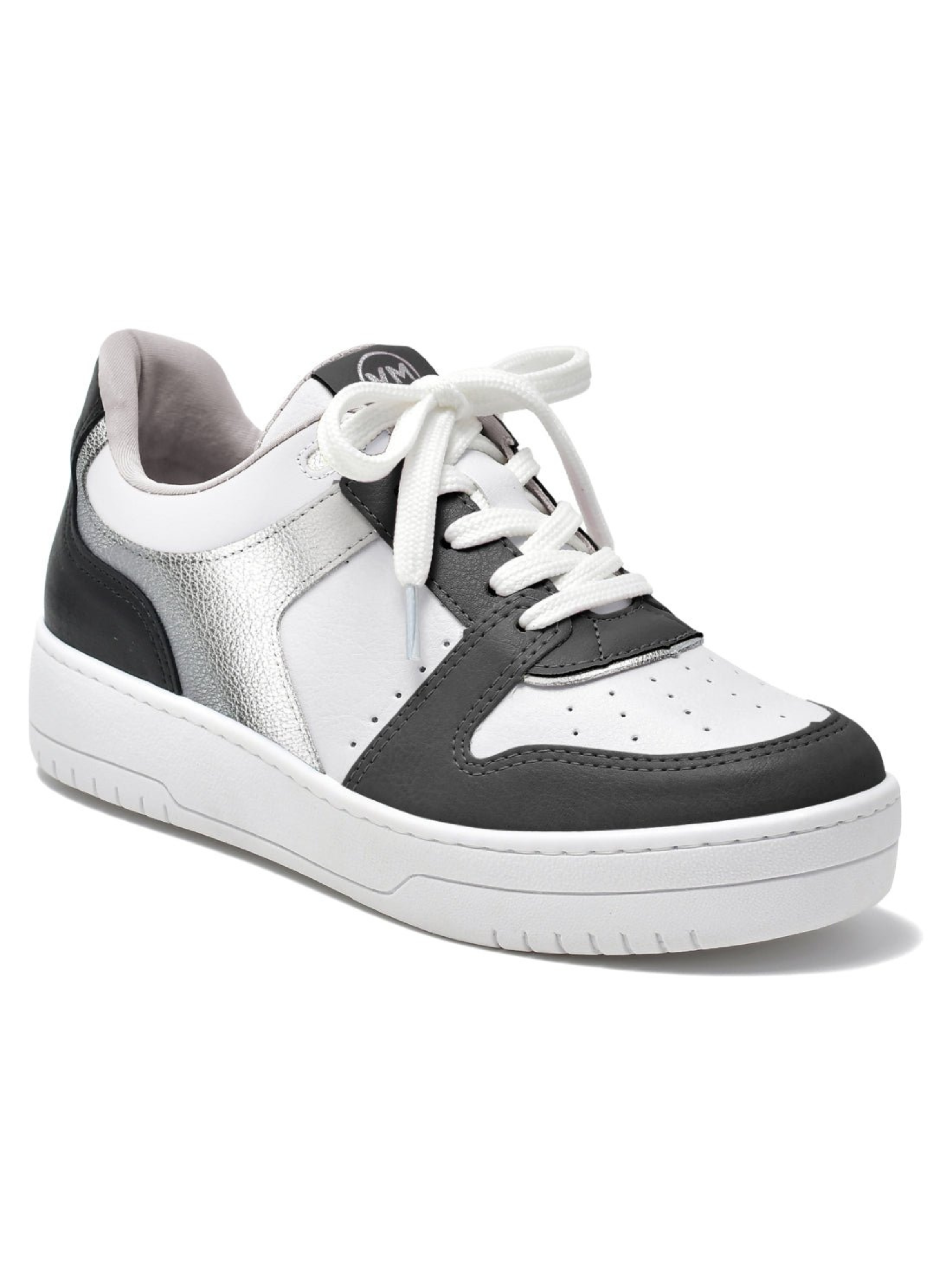 ZAPATILLA MUJER NEGRA PLATA MICKY-0