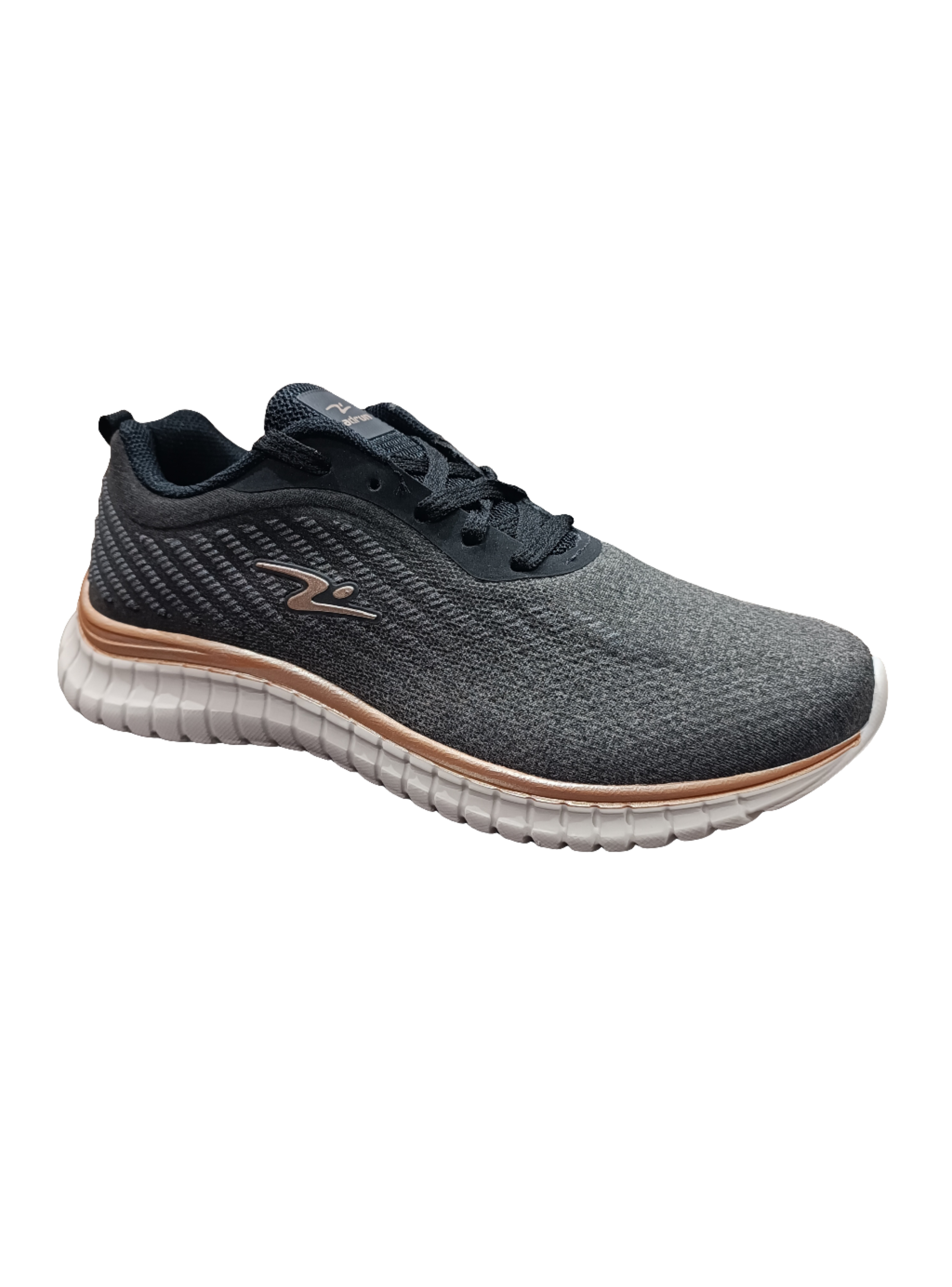 ZAPATILLA DEPORTIVA MUJER NEGRO BRONCE 8614.-1
