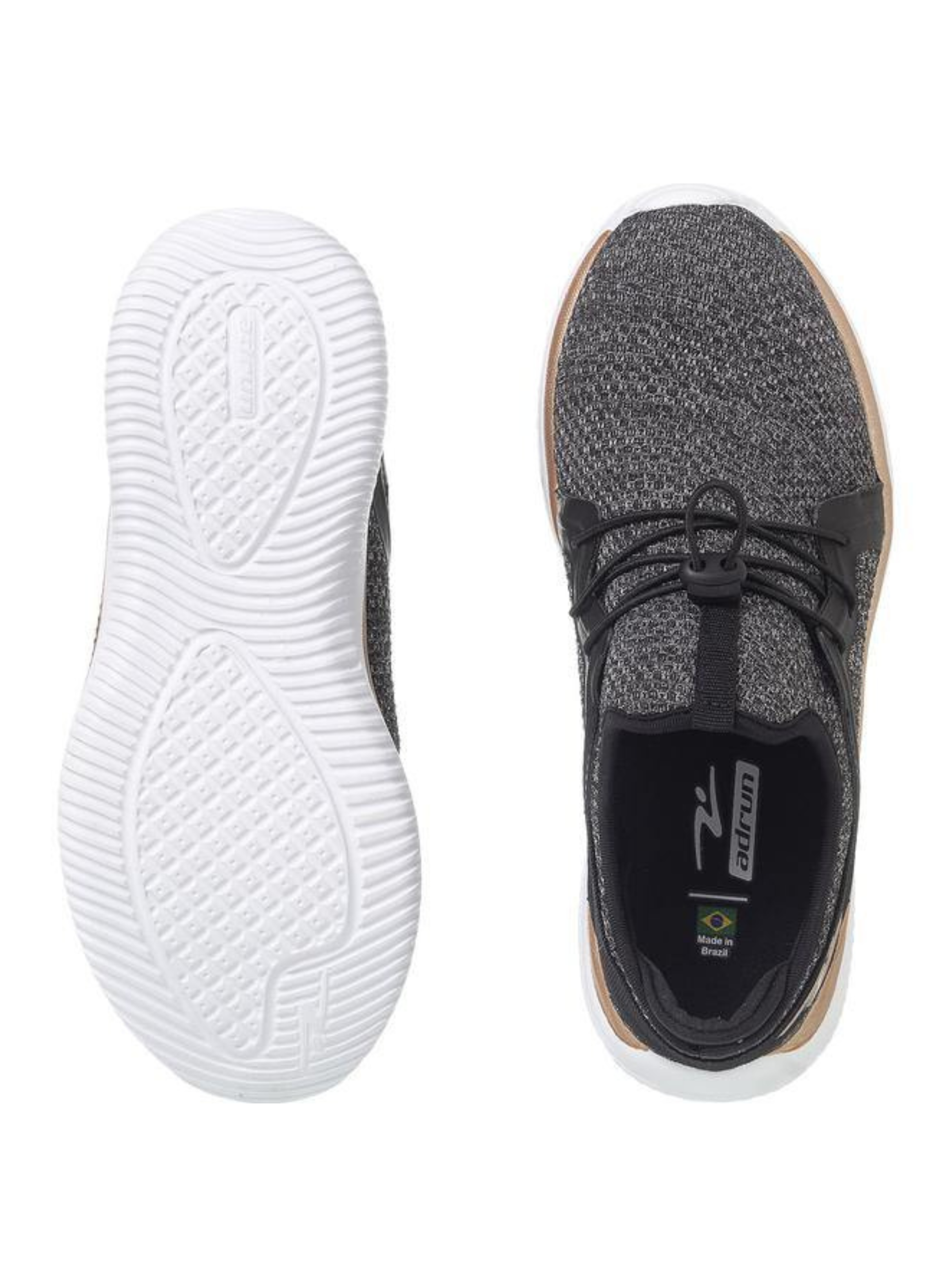 ZAPATILLA DEPORTIVA MUJER GOLD WALK NEGRO 8408.-3