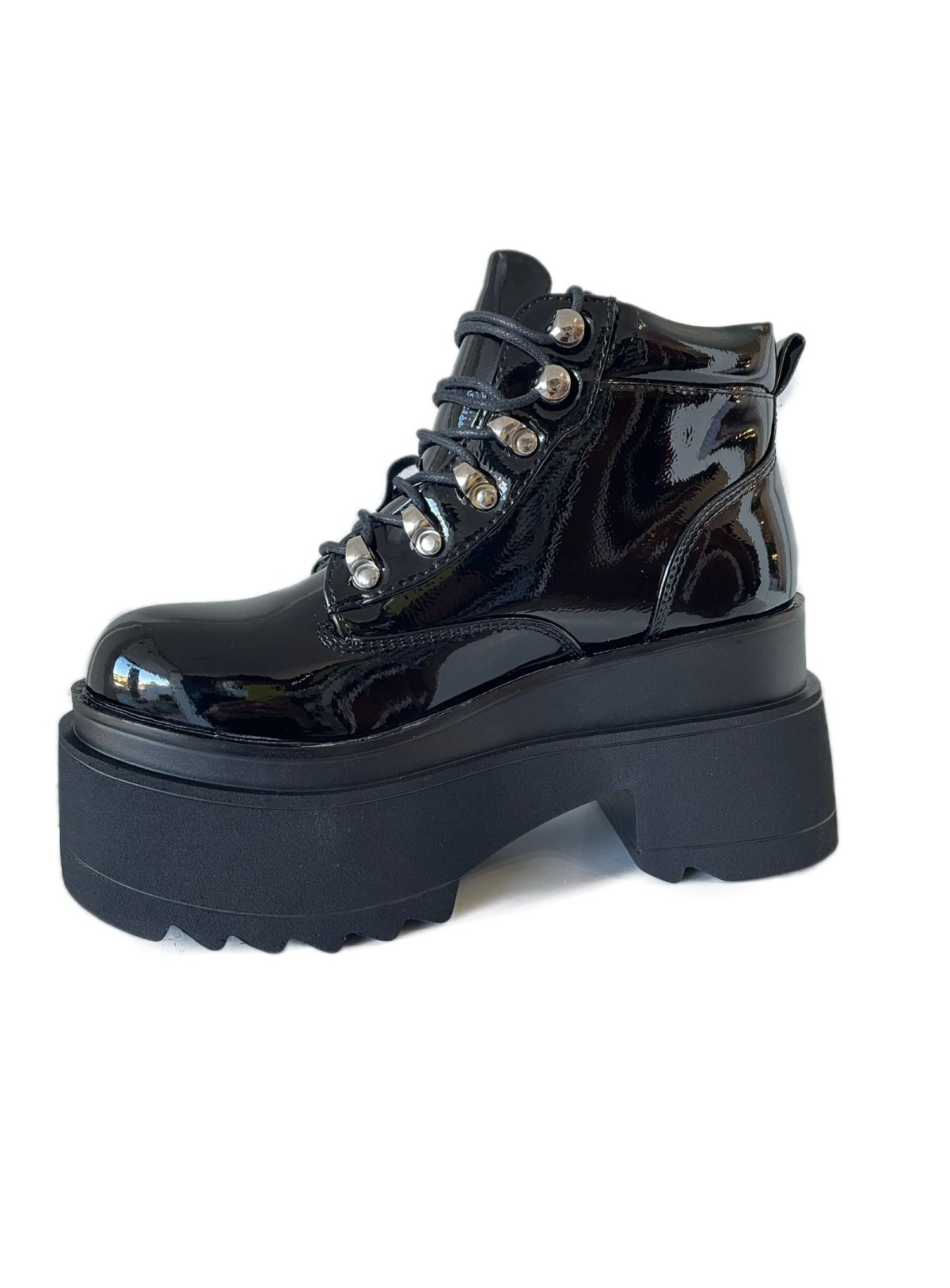 BOTIN MUJER PLATAFORMA CORDONES-2