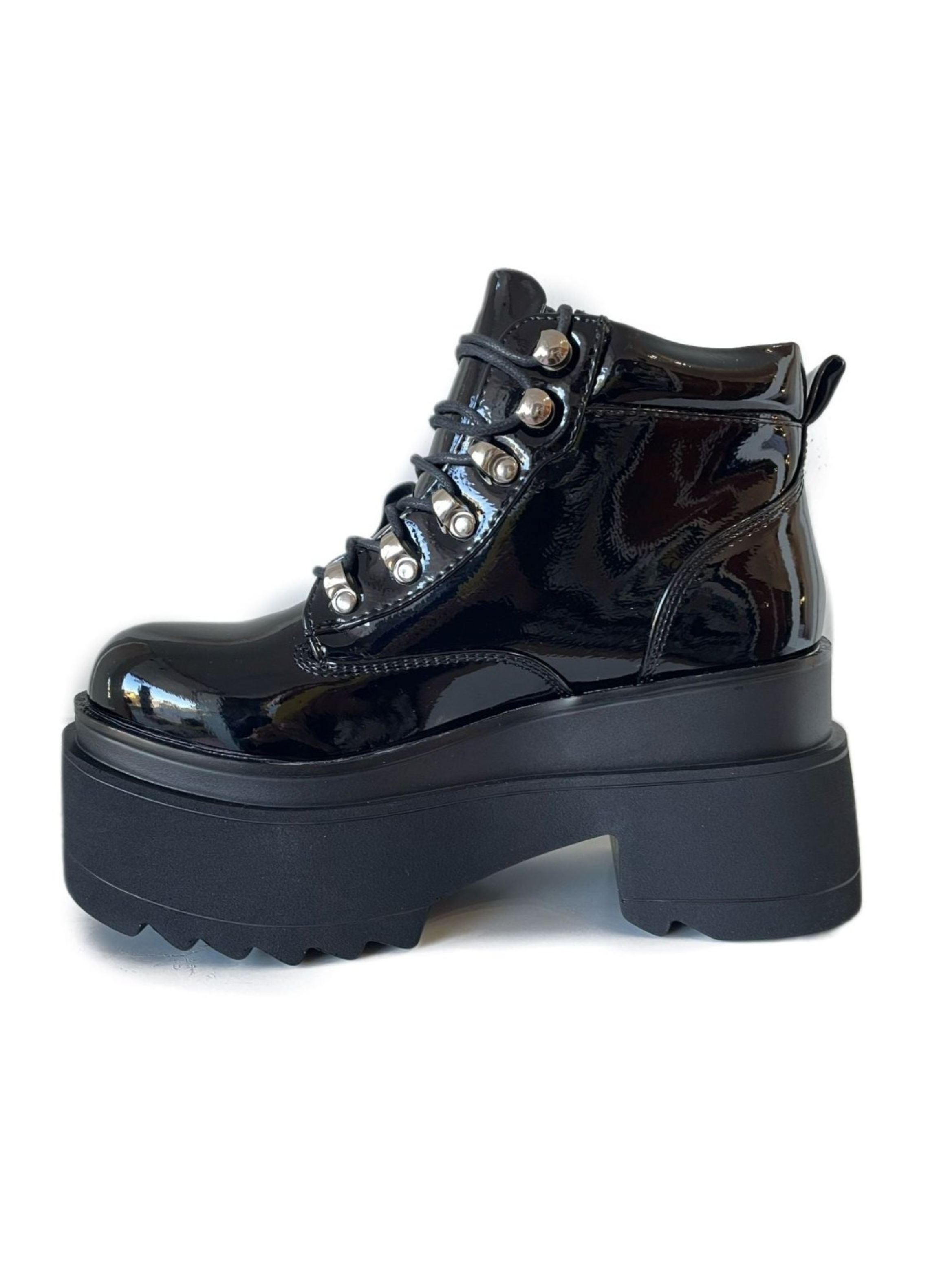 BOTIN MUJER PLATAFORMA CORDONES-3