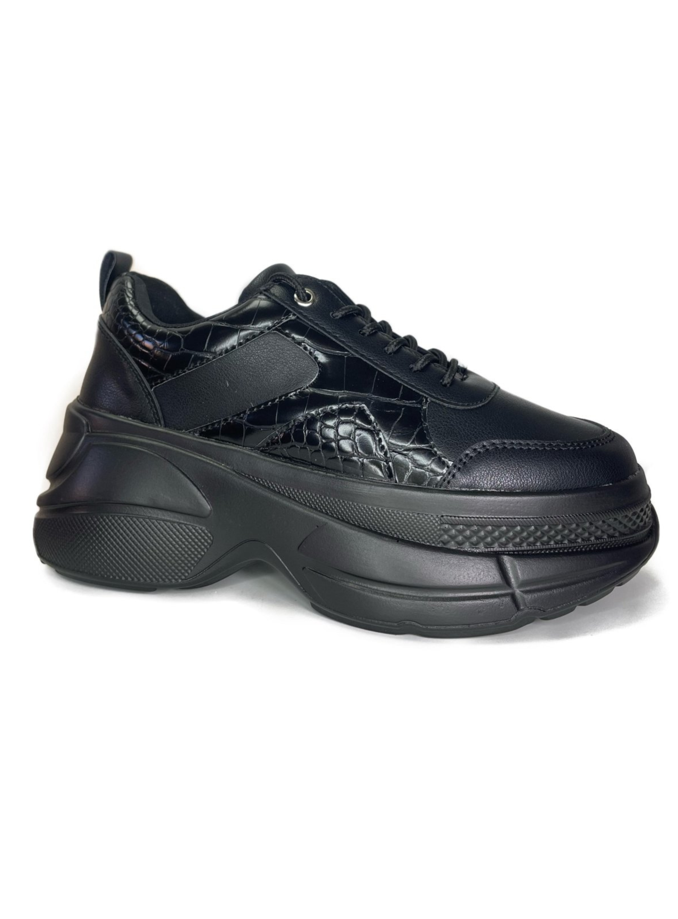 Zapatilla Negra Lula - MININAS-1