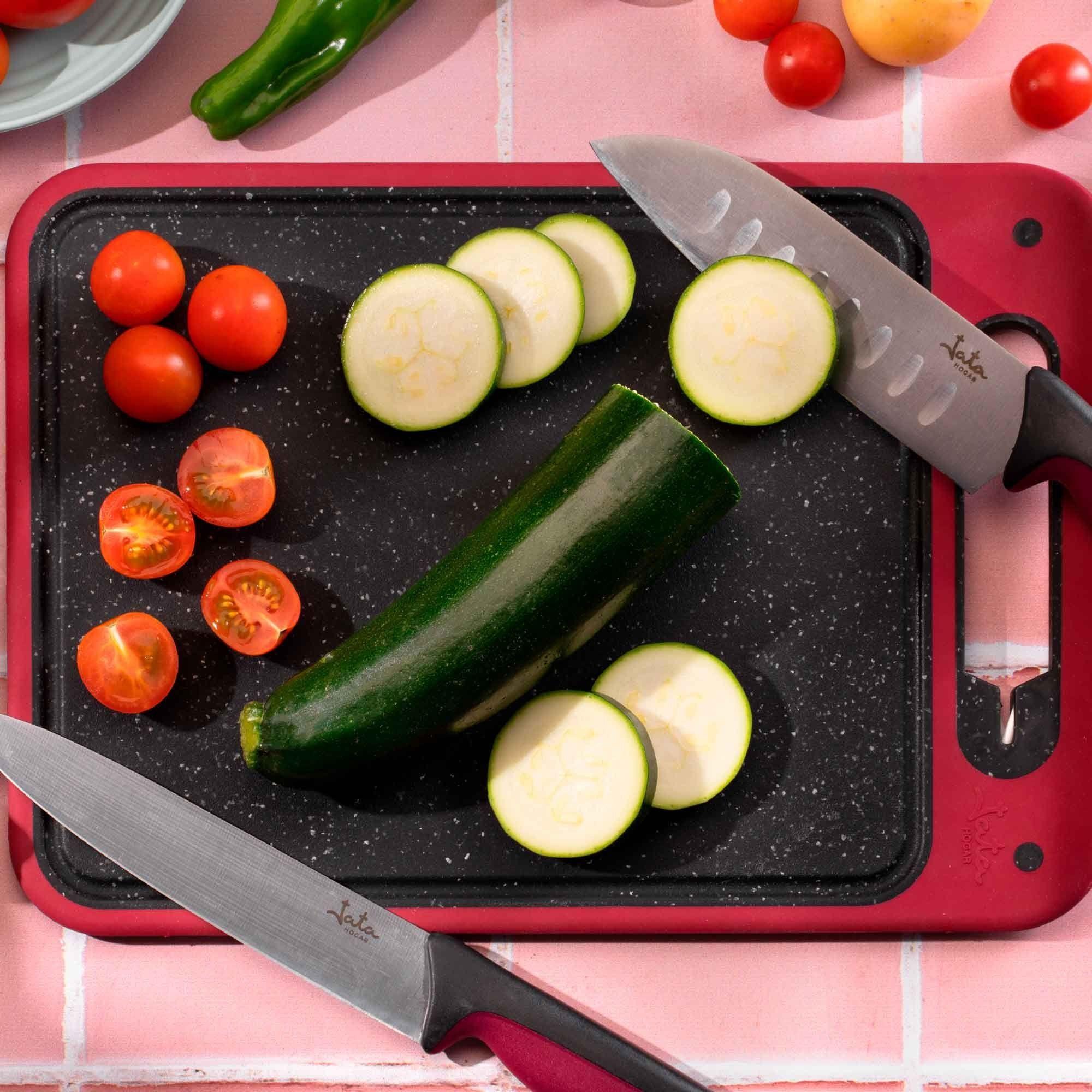 Tabla de Cortar Jata con Afilador Cerámico-2