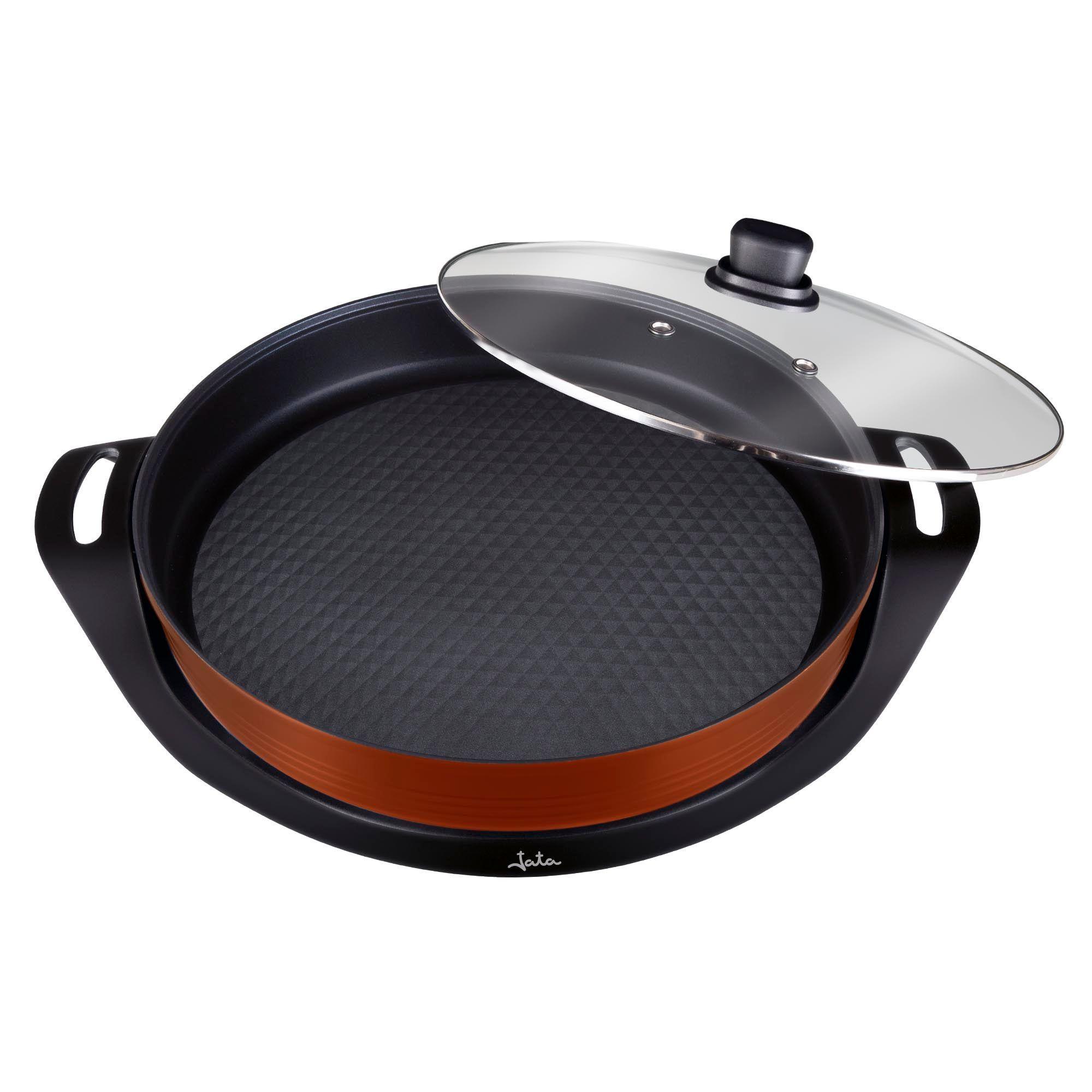 Paellera eléctrica con exclusivo panel de abejas 2000W de Jata -0