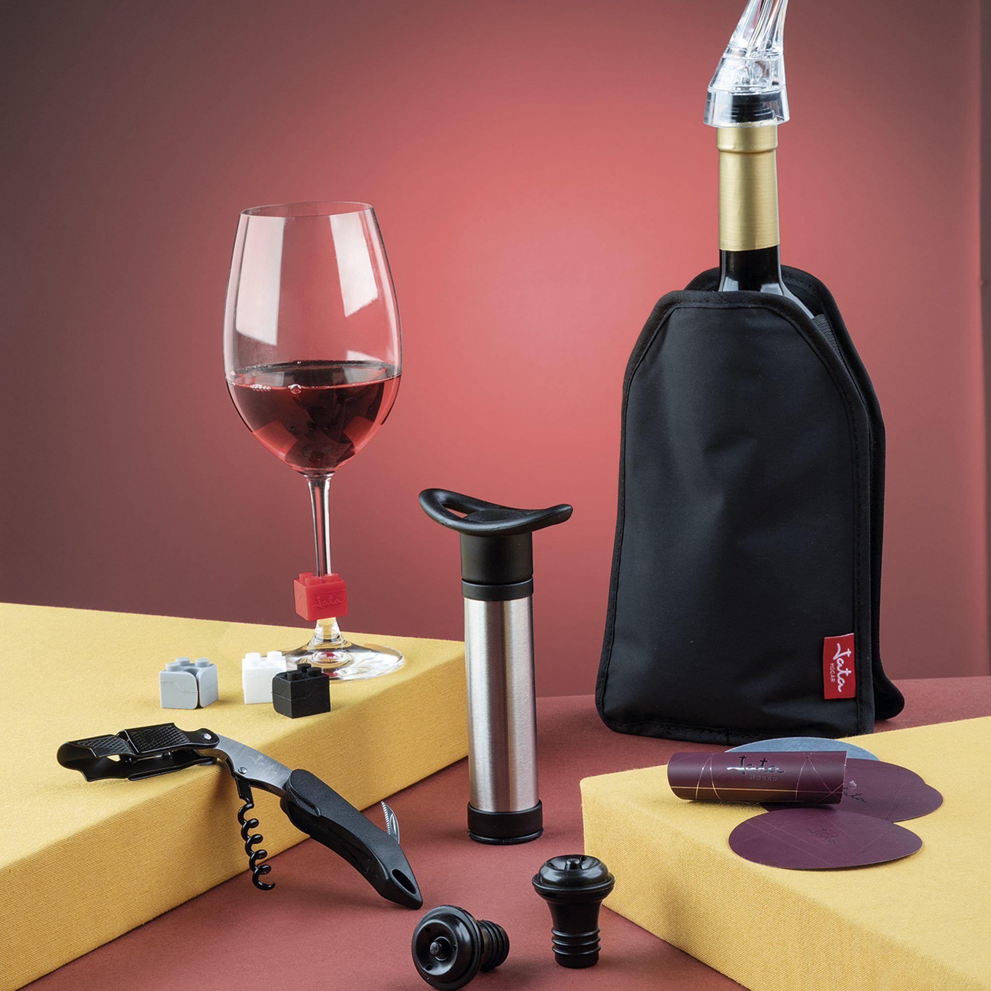 Set de accesorios premium para vino de Jata-0