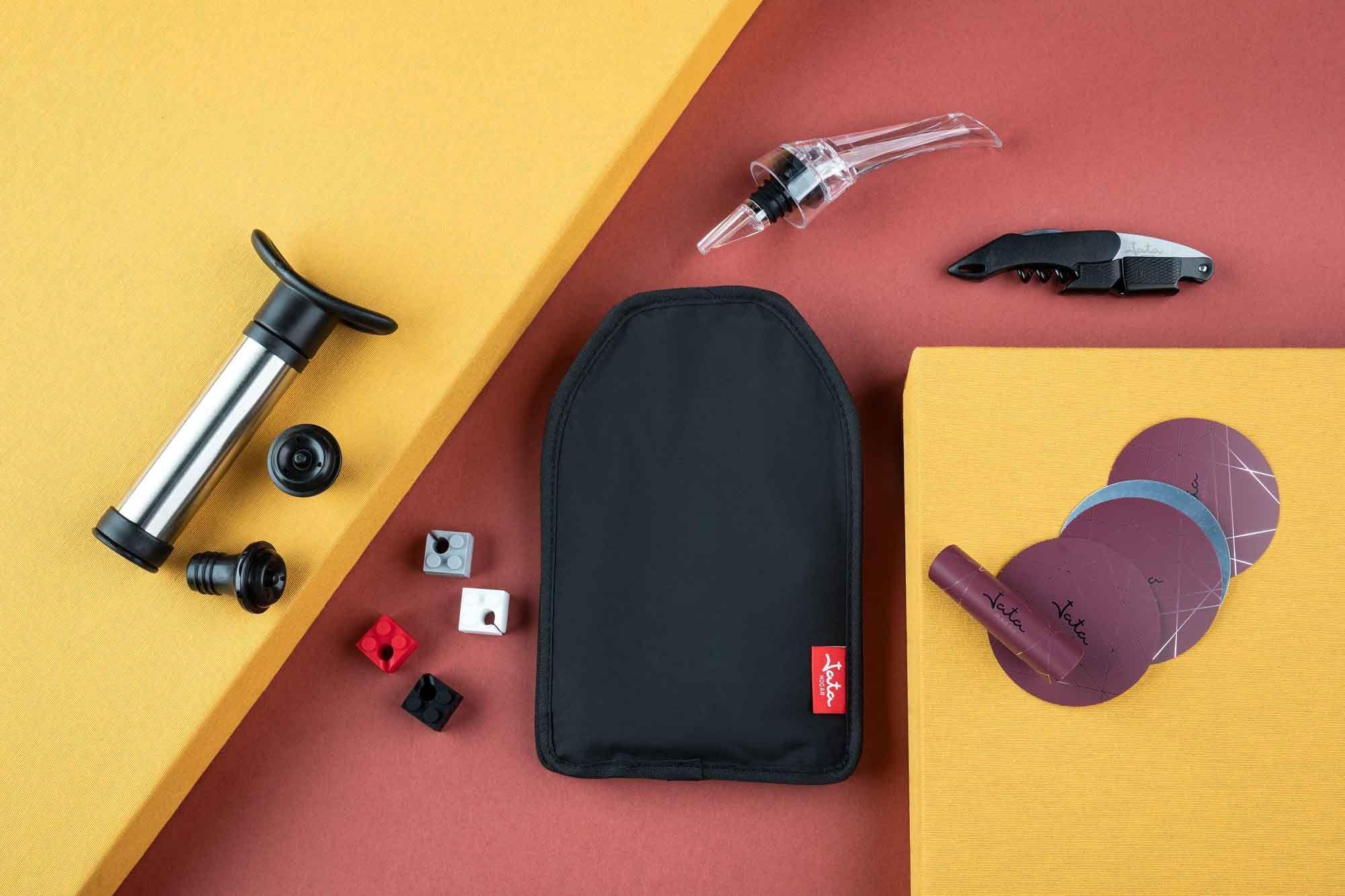 Set de accesorios premium para vino de Jata-1