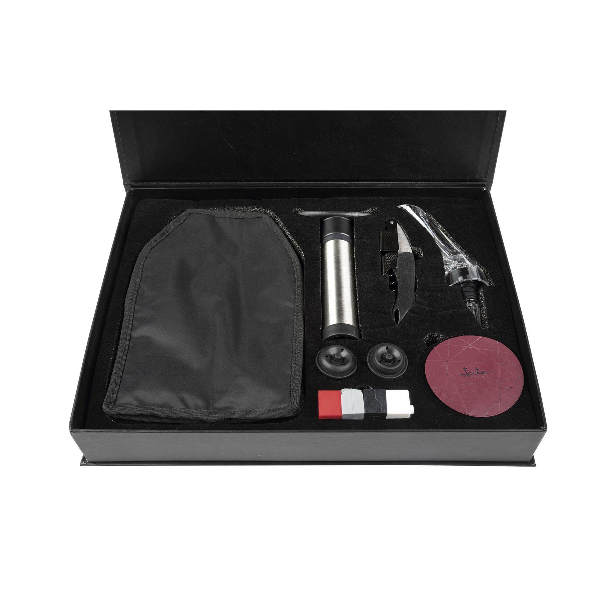 Set de accesorios premium para vino de Jata-2