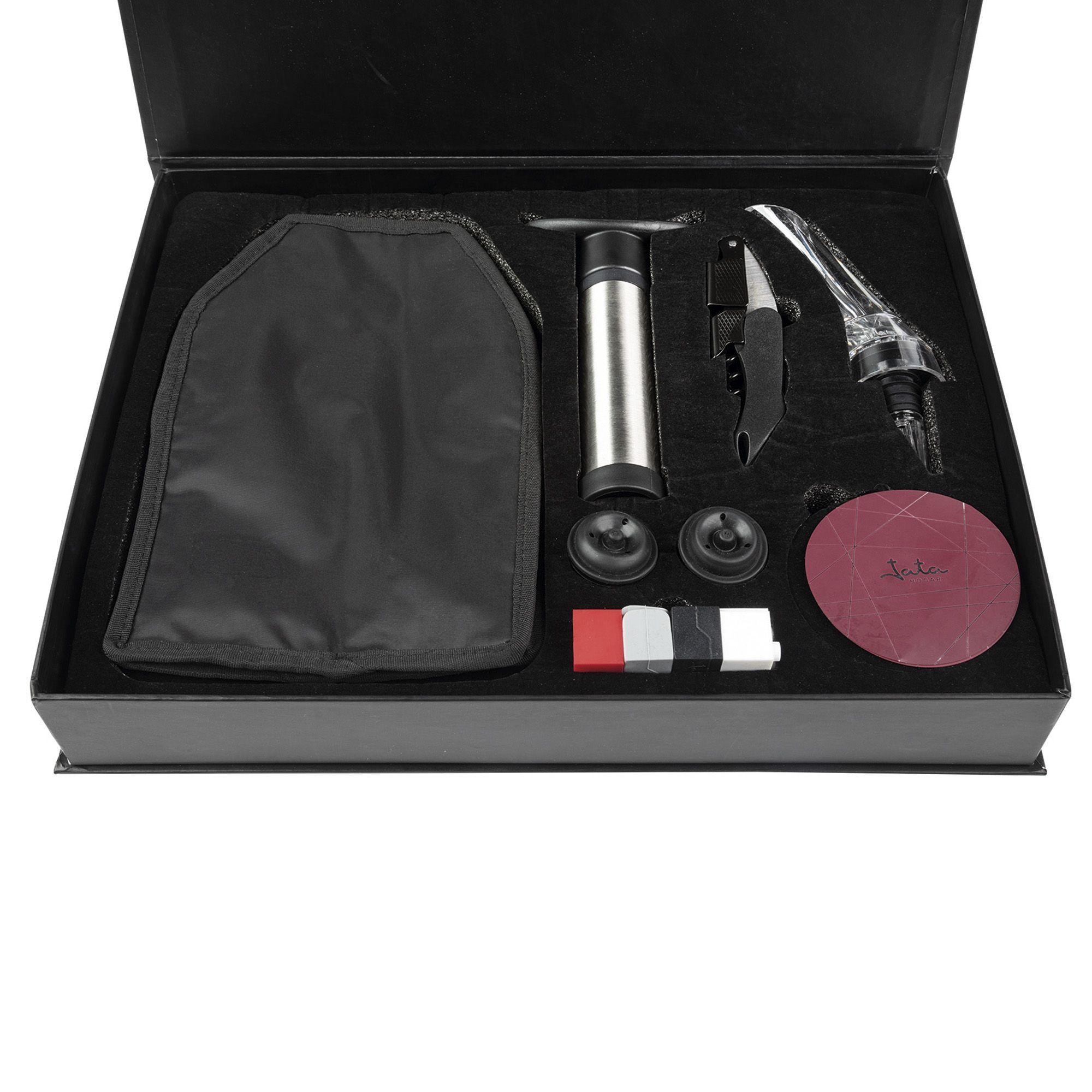 Set de accesorios premium para vino de Jata-5