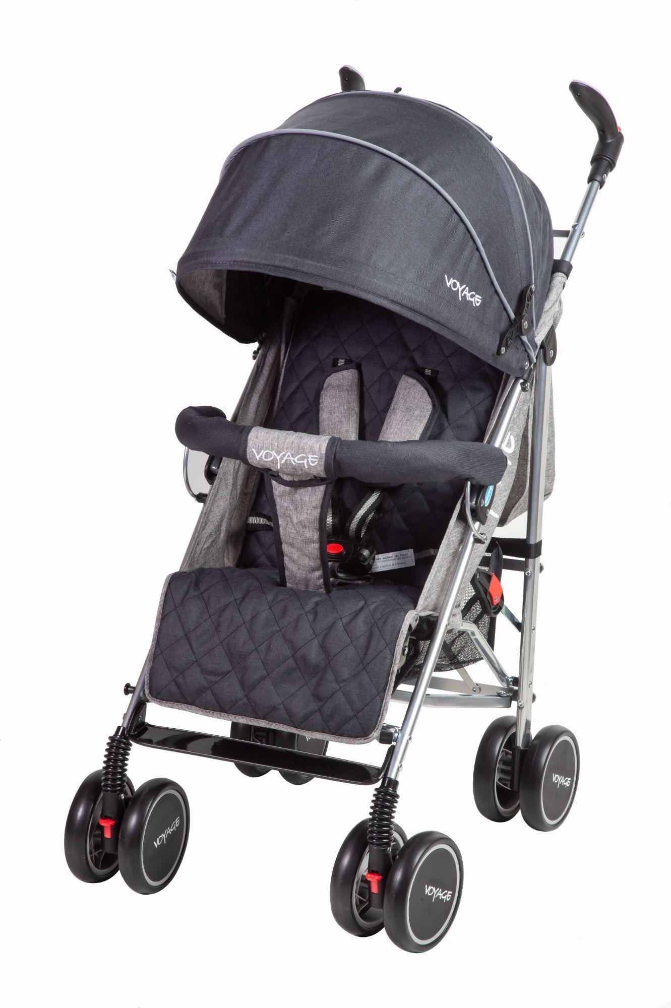 Coche Paseo Hawk + Protector Black-2
