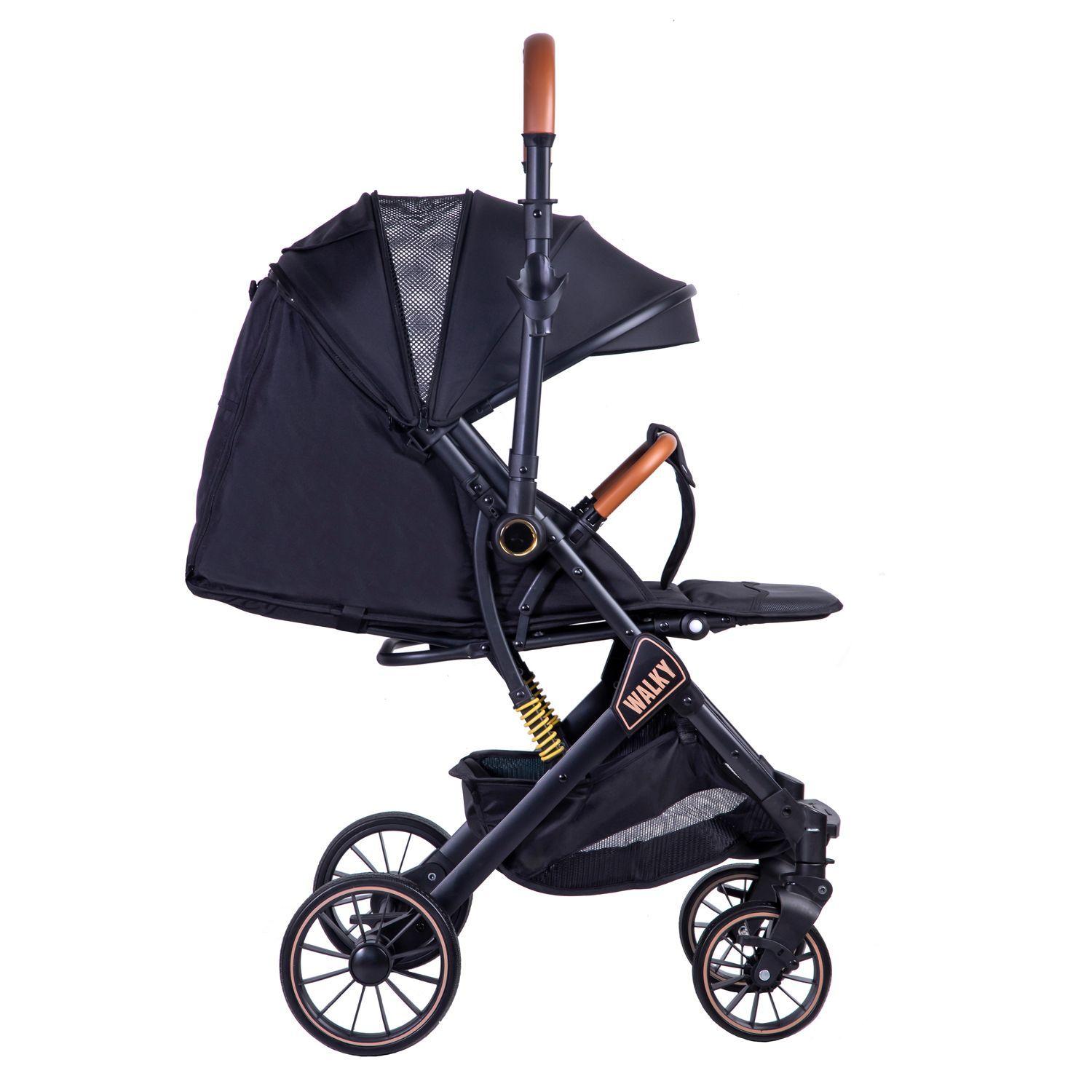 Coche Paseo Walky Black-4